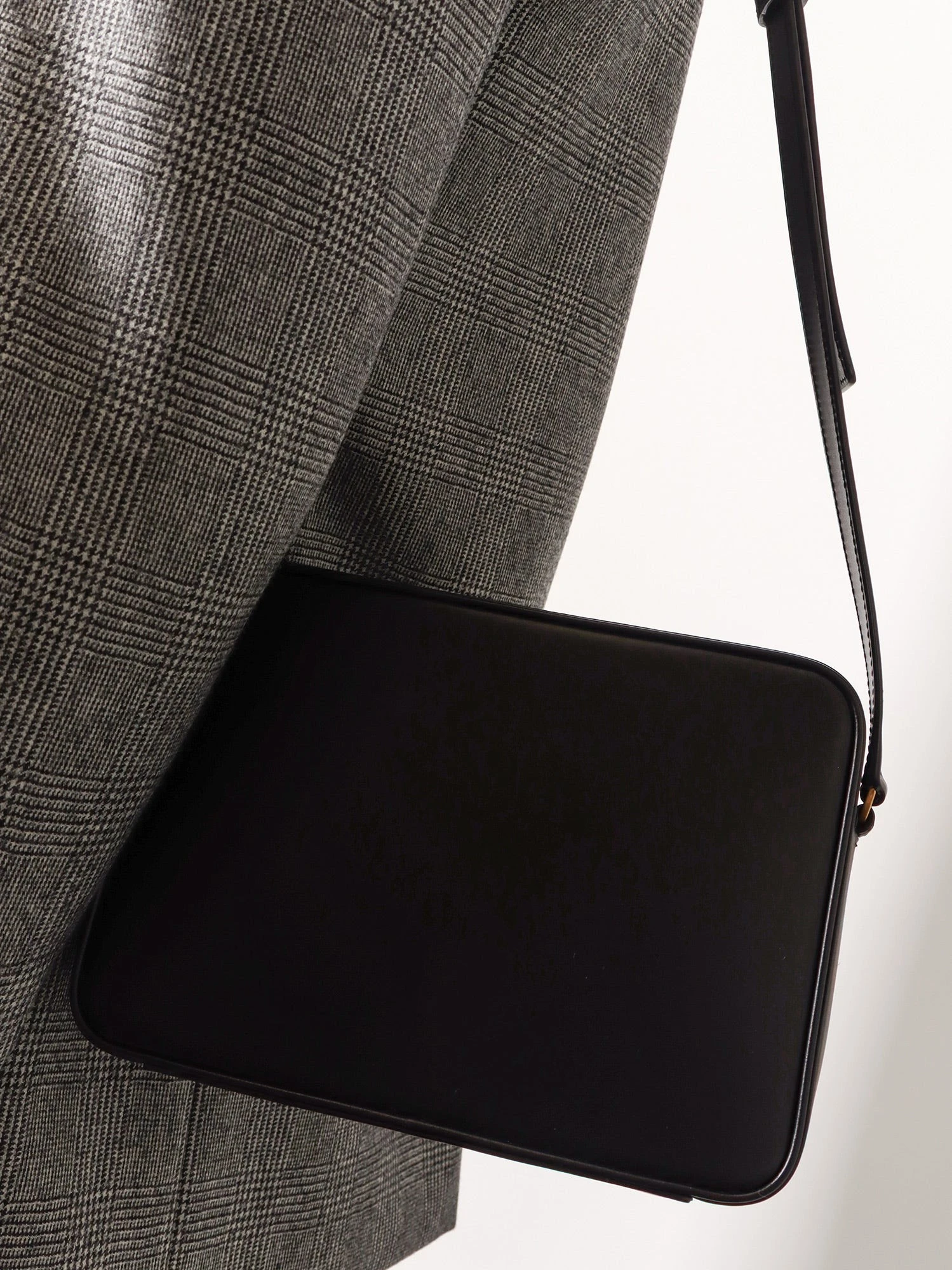 Leather Camera Bag shoulder bag.webp