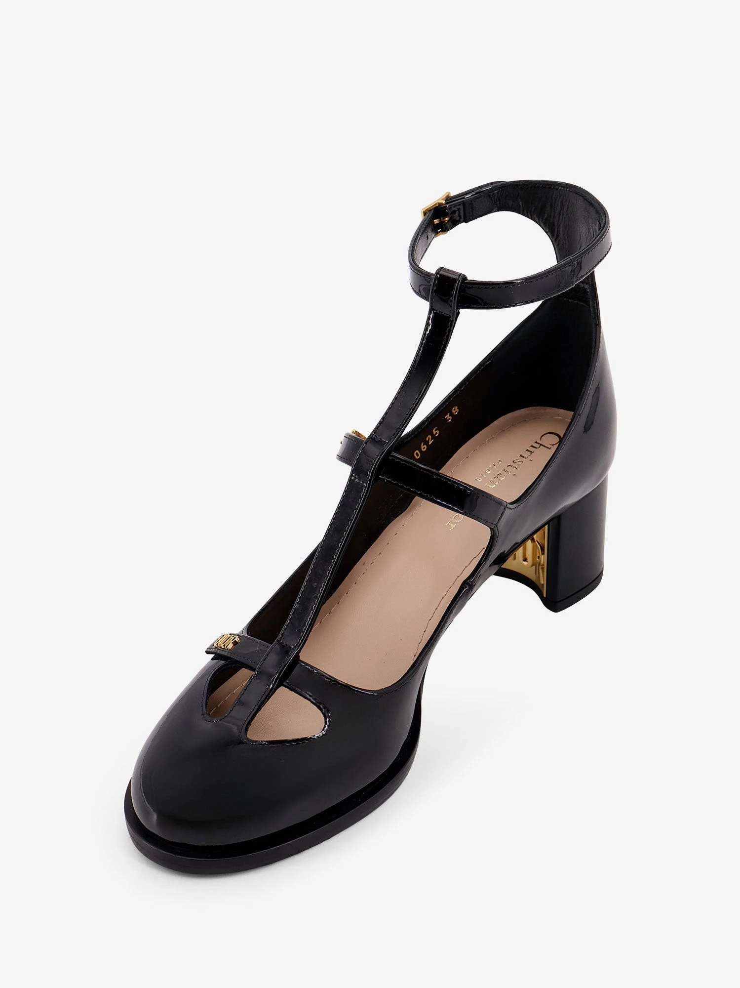 Aime Dior patent leather Mary Jane pumps.webp