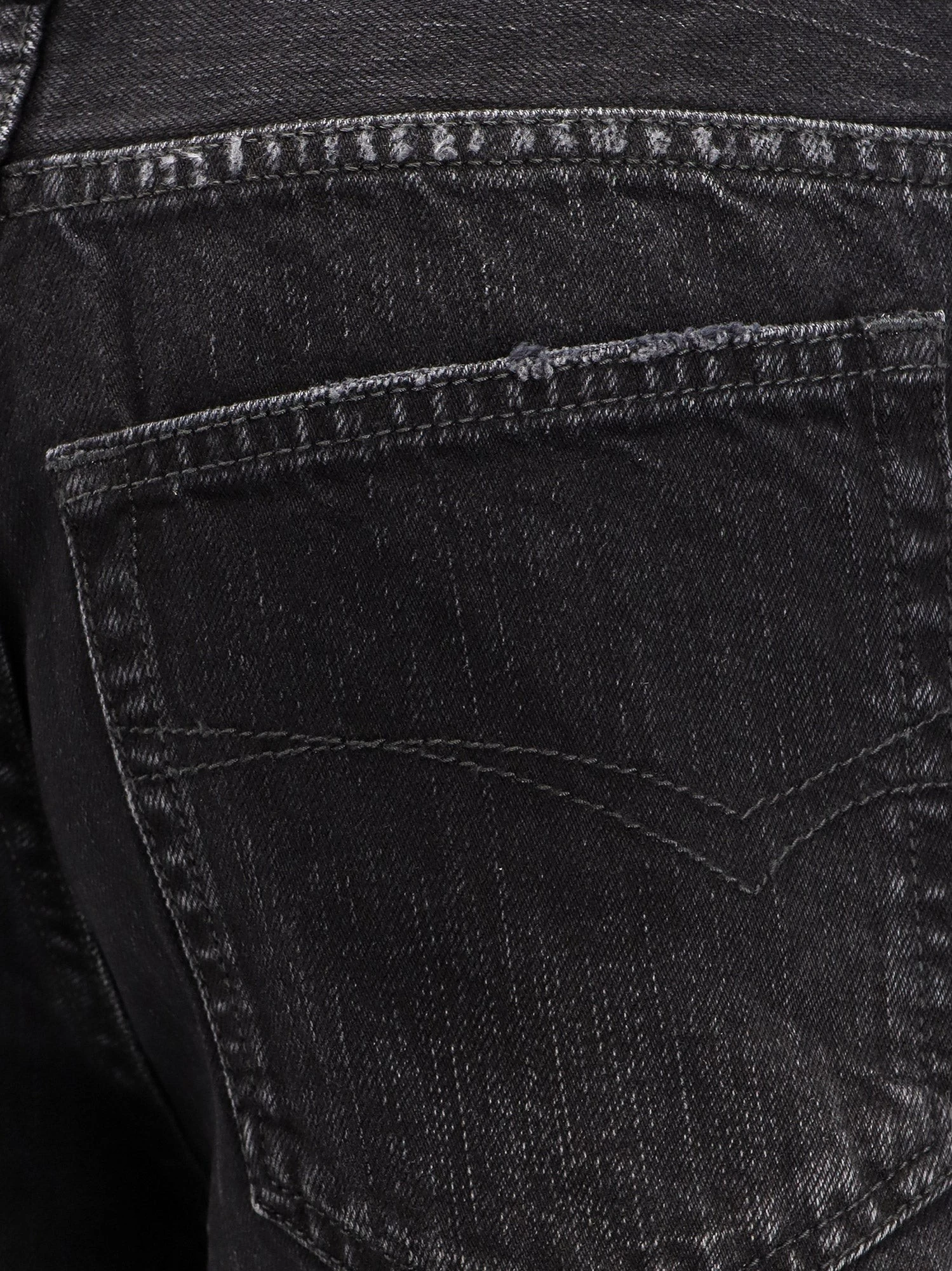 Wide Leg black denim trousers.webp