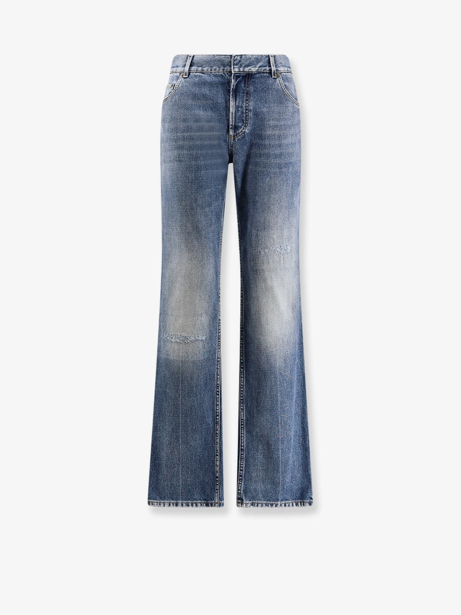 Regular Fit stone-washed denim jeans.webp