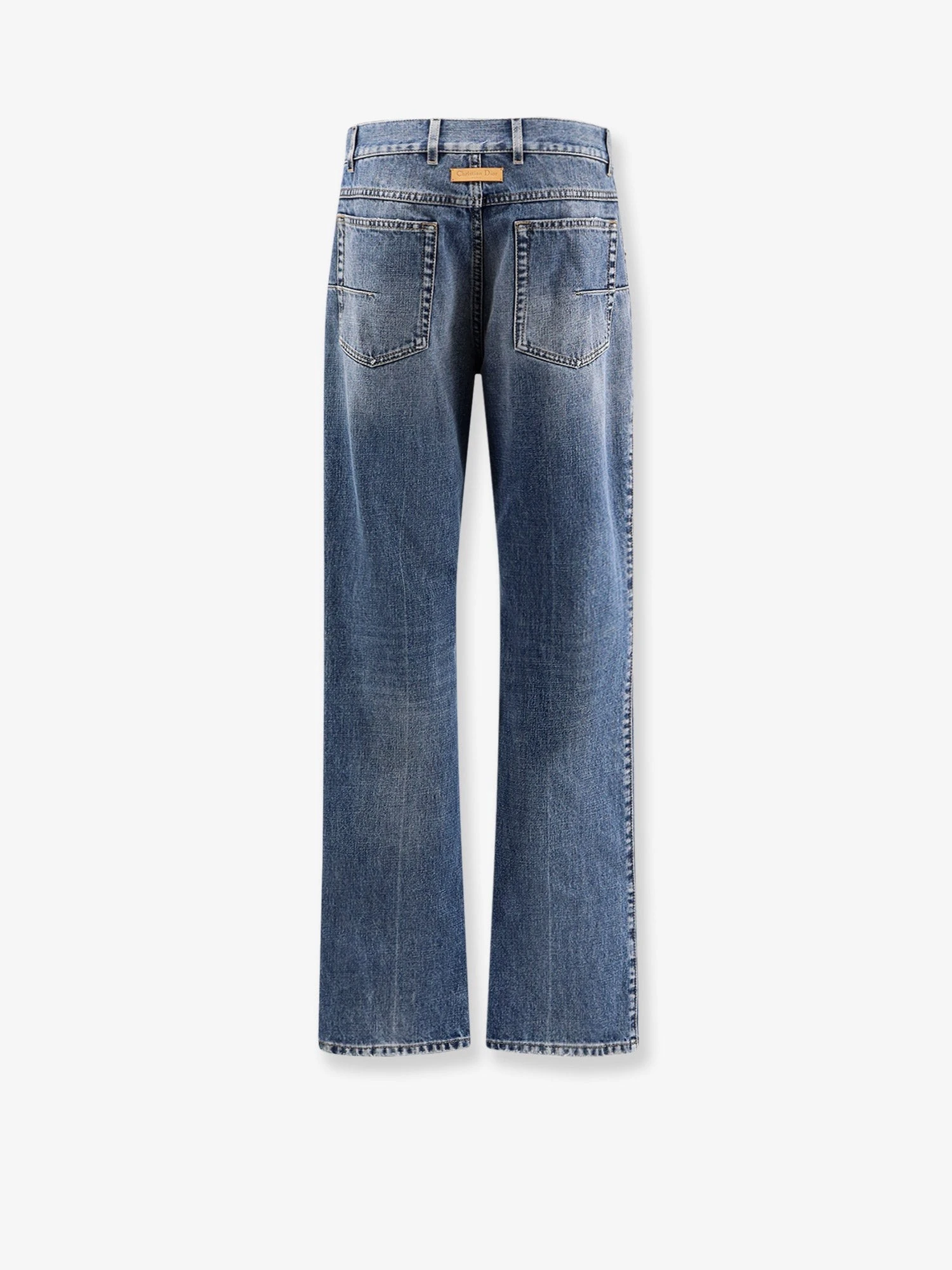Regular Fit stone-washed denim jeans.webp