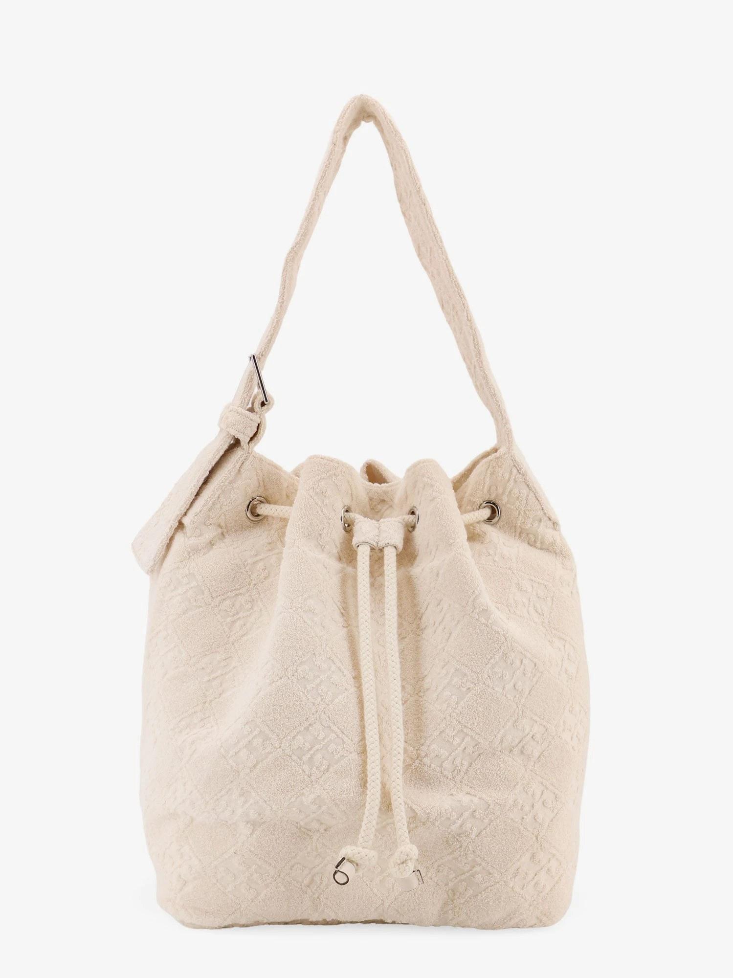 T Monogram Terry canvas bucket bag.webp