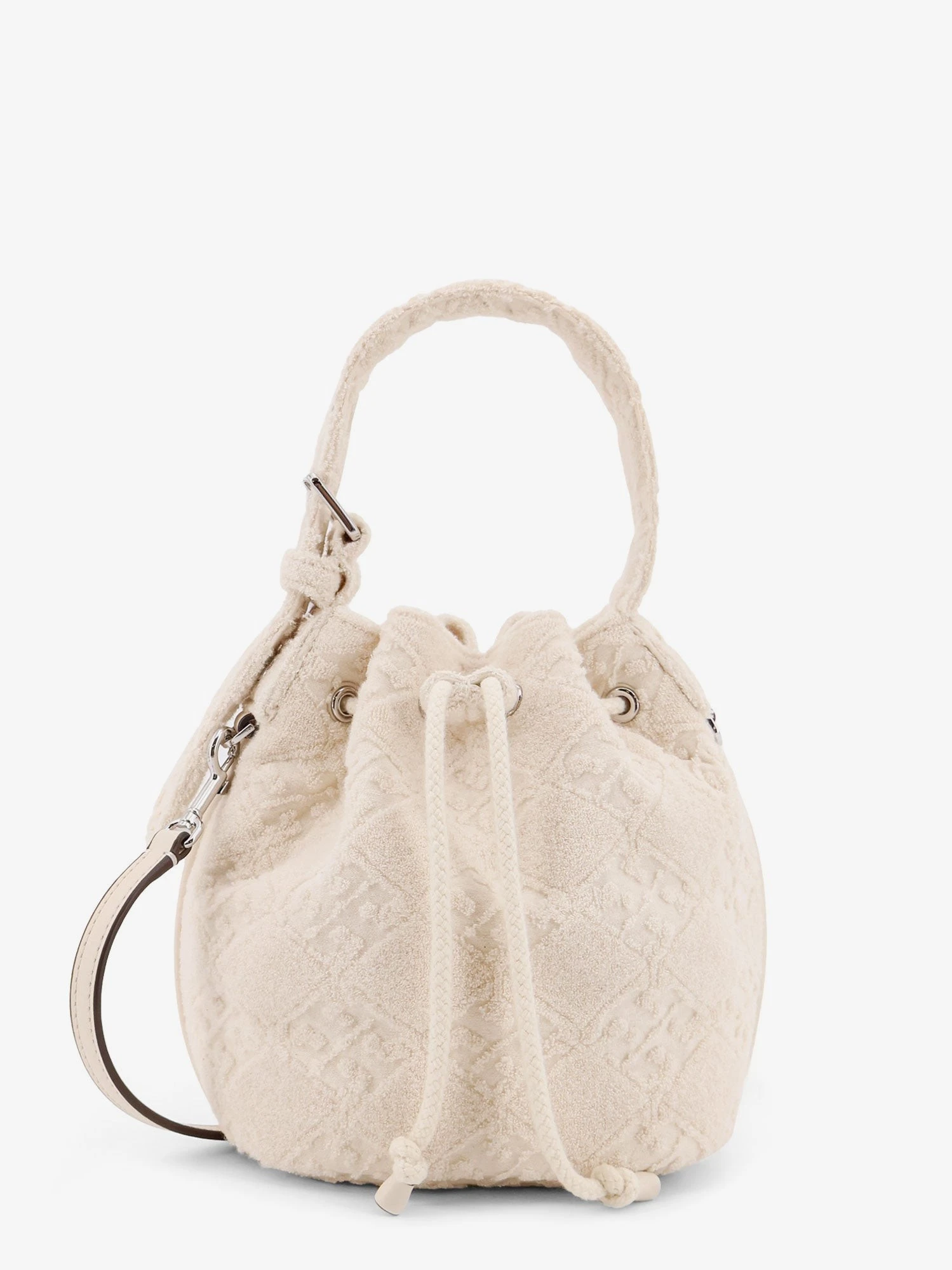 T Monogram Terry Mini canvas bucket bag.webp