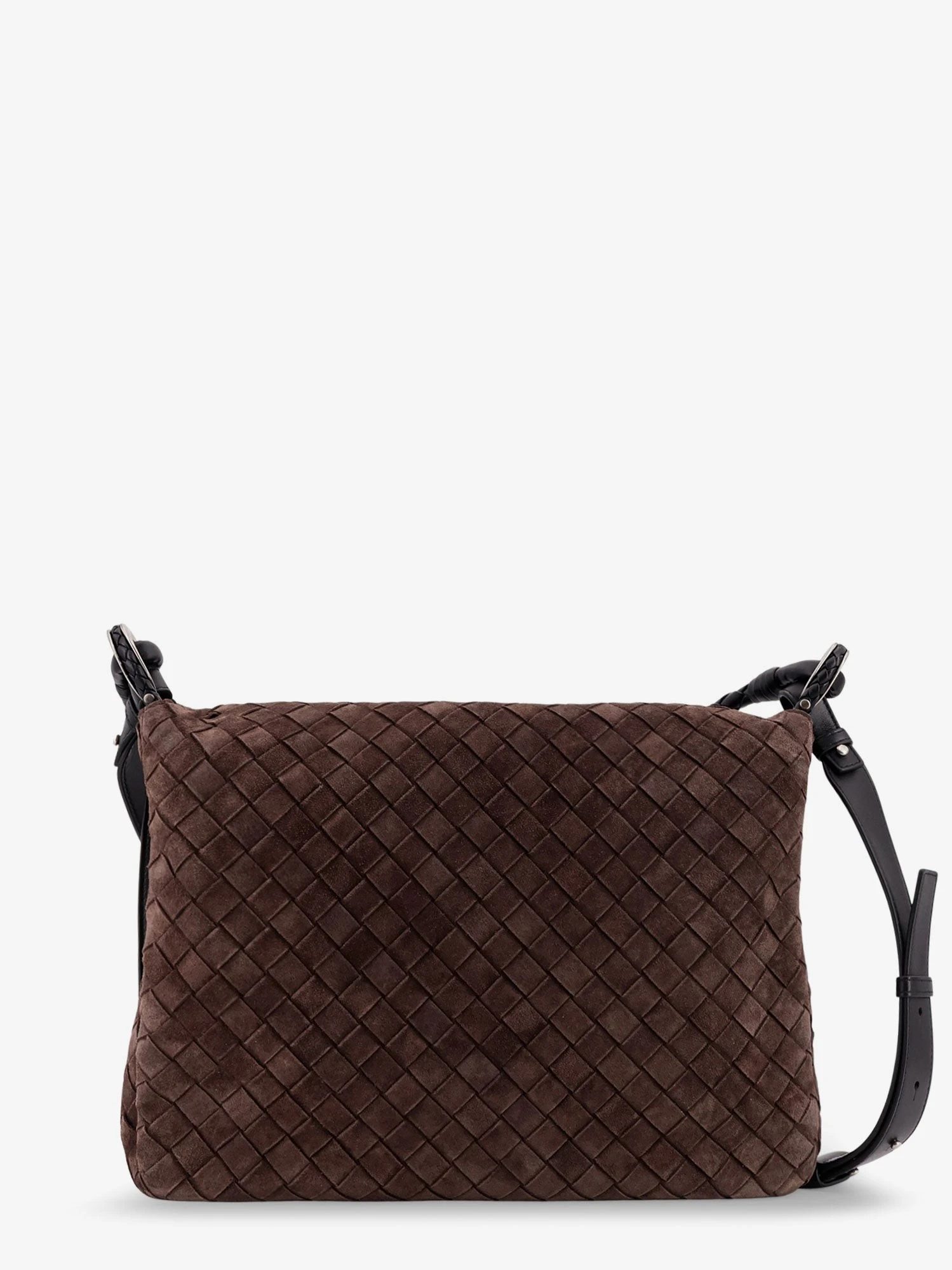 Intrecciato suede shoulder bag.webp