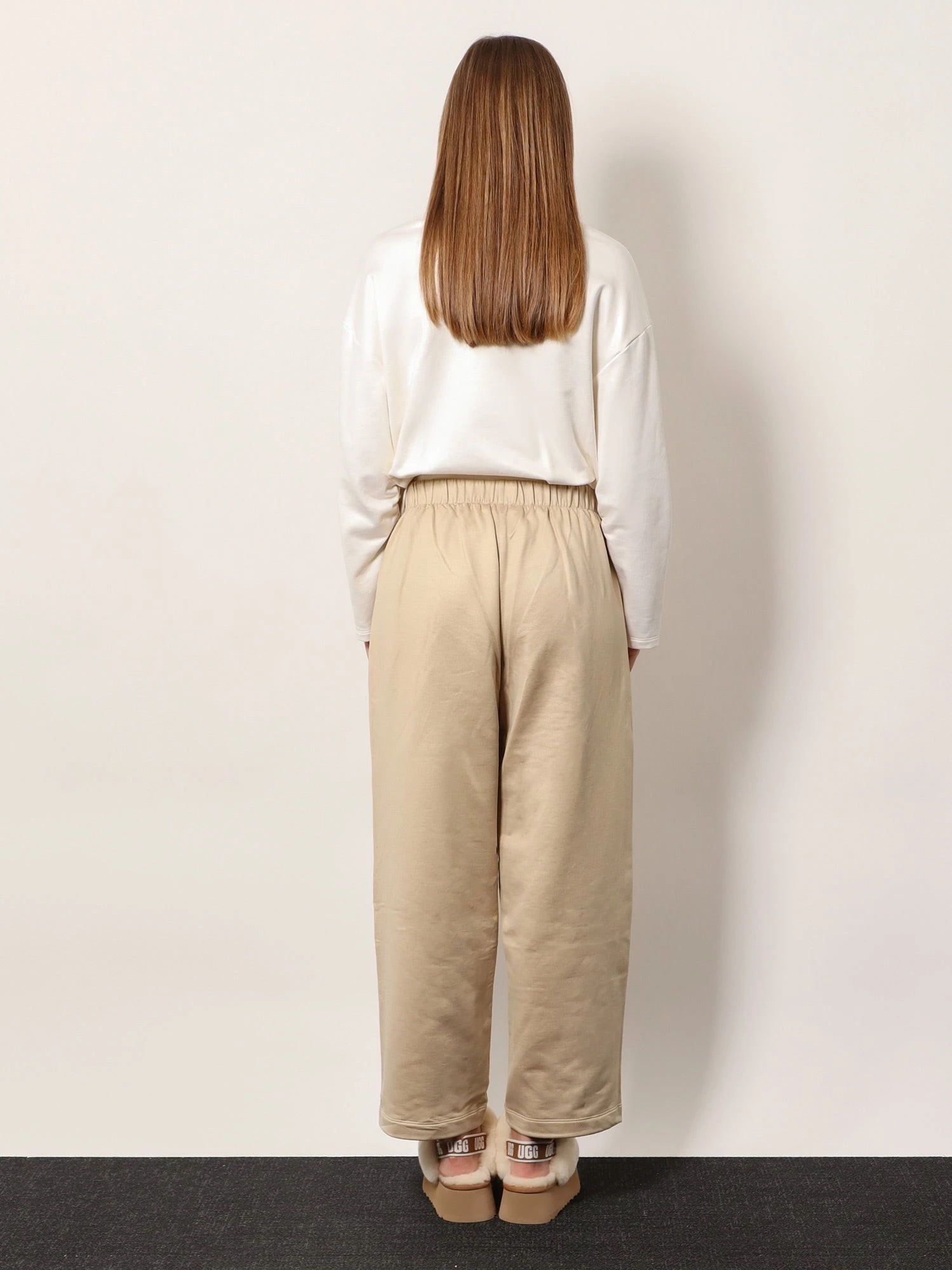 Filovia silk and cotton jogger trousers.webp