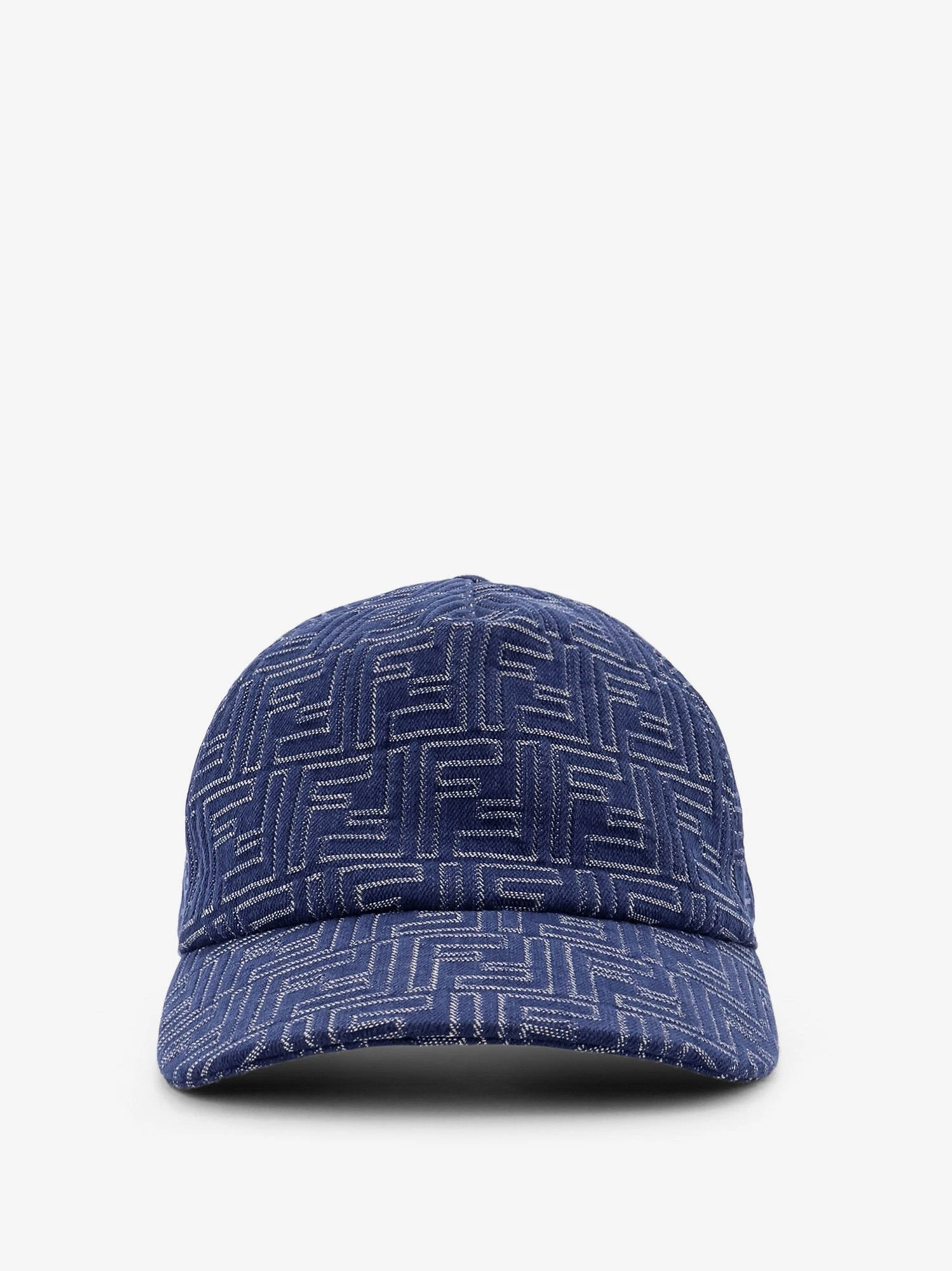 FF Jacquard denim baseball hat.webp