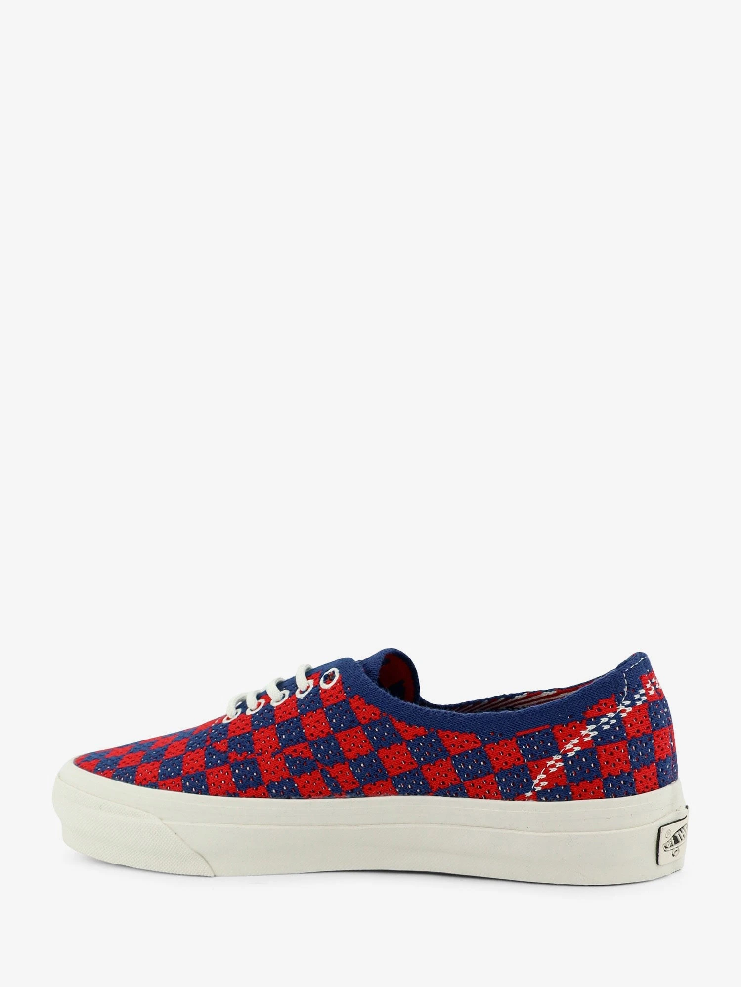 Lx Authentic 44 fabric sneakers with Checkerboard pattern.webp