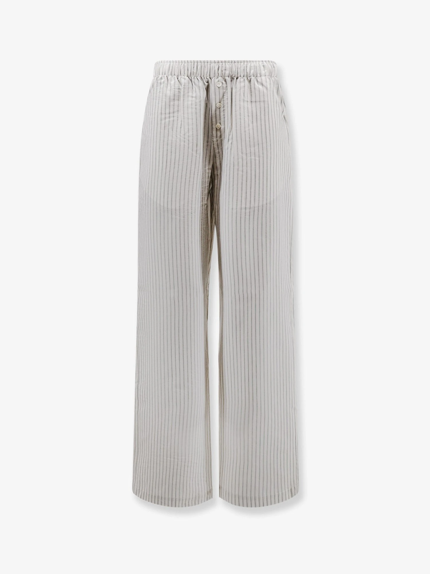 Silk trousers with striped pattern.webp