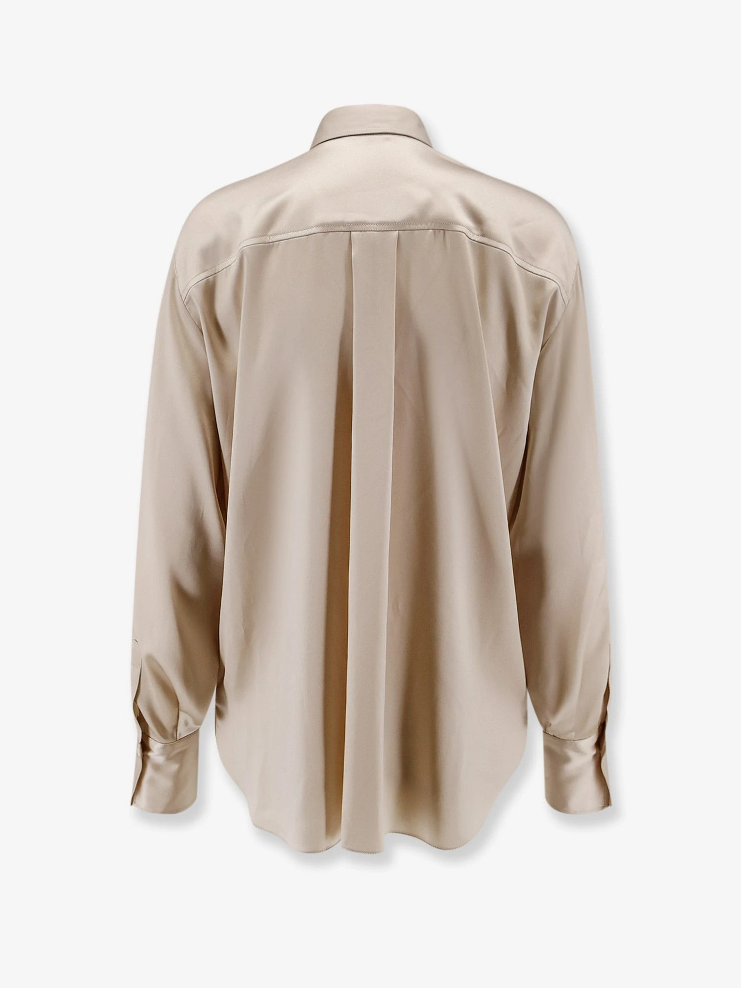 Silk shirt with Monili detail.webp