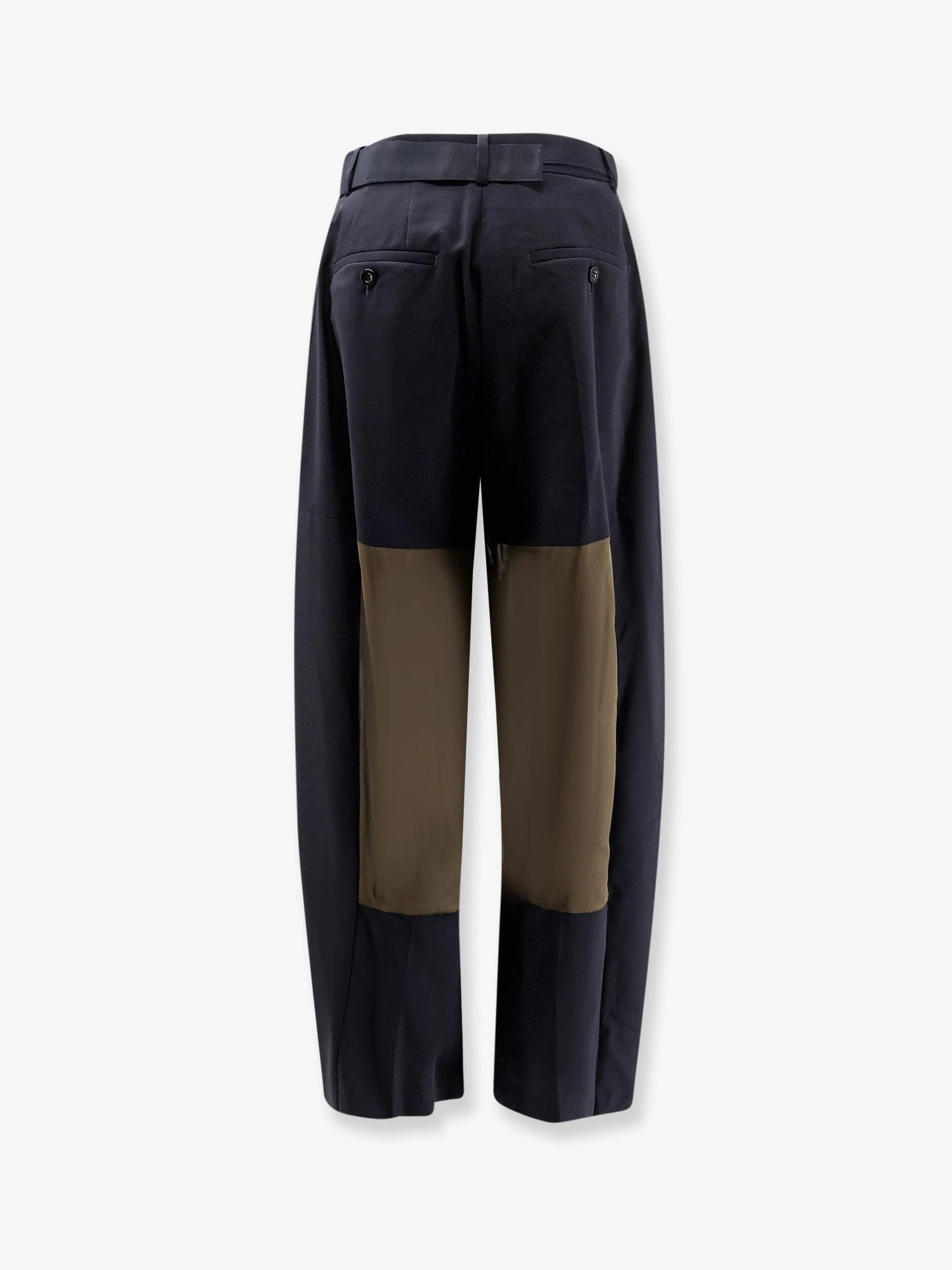 Wool blend trousers with nylon inserts.webp