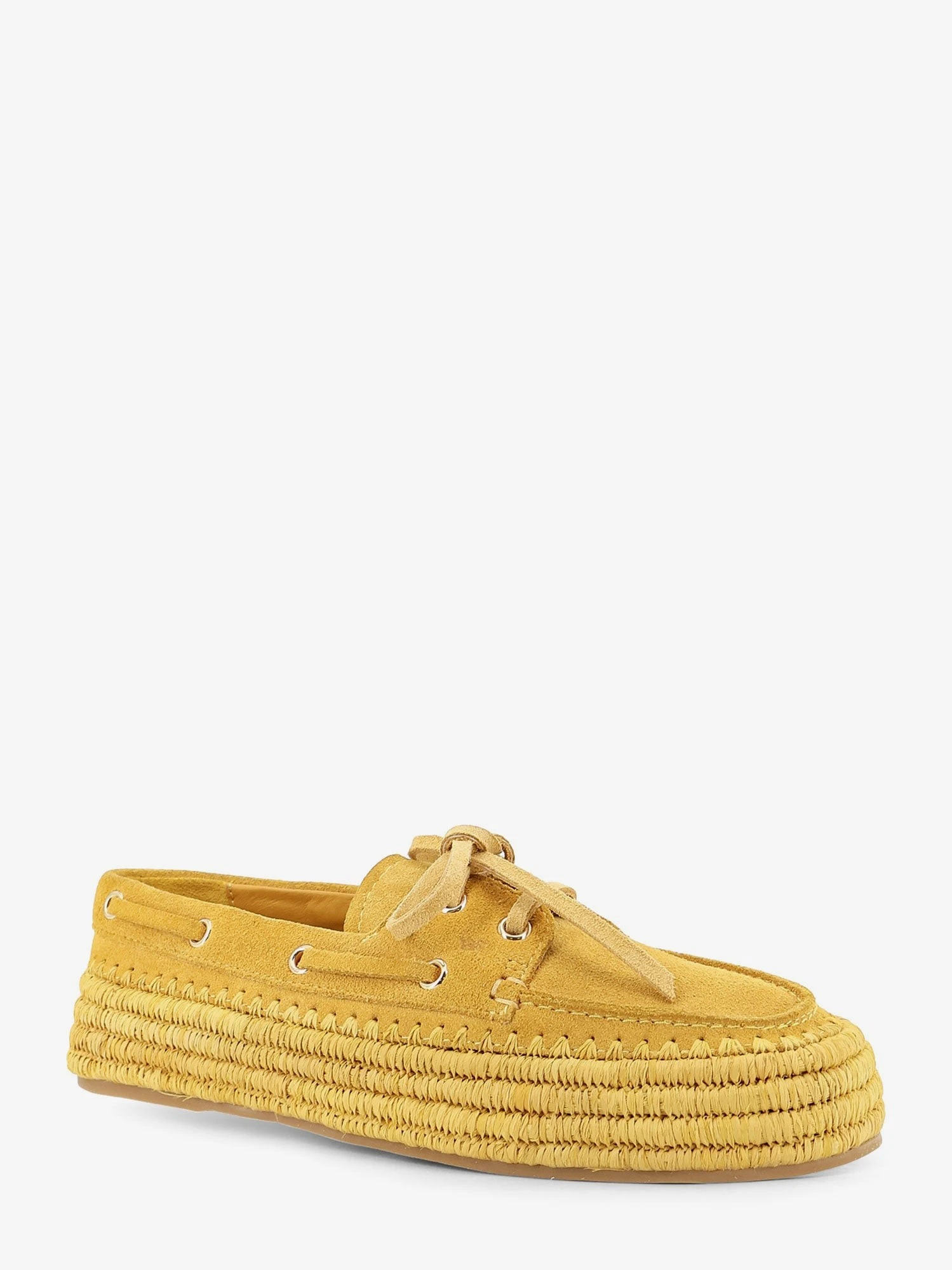 Penelope suede and raffia loafers.webp