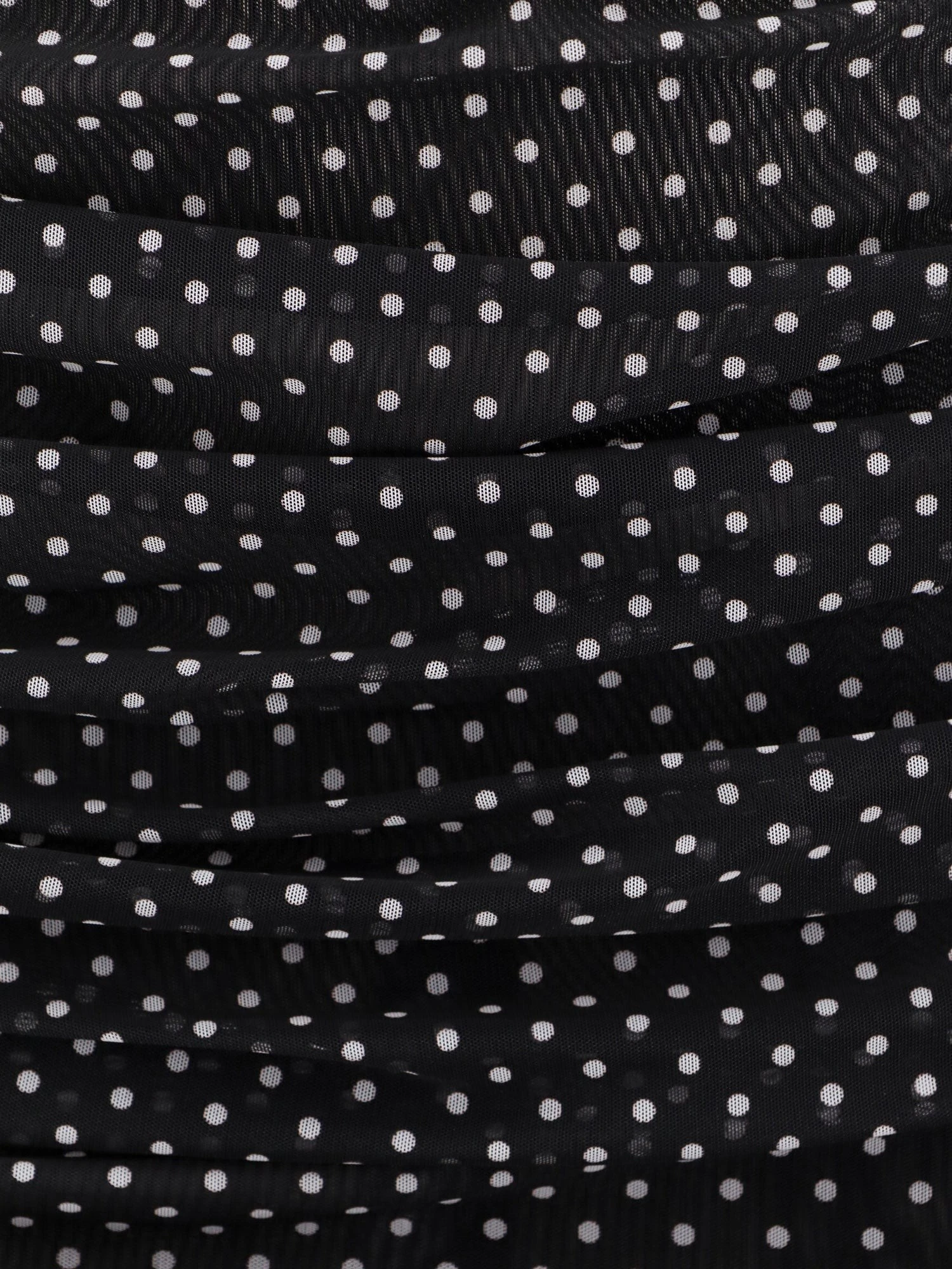 Polka-dots dress with drapery.webp