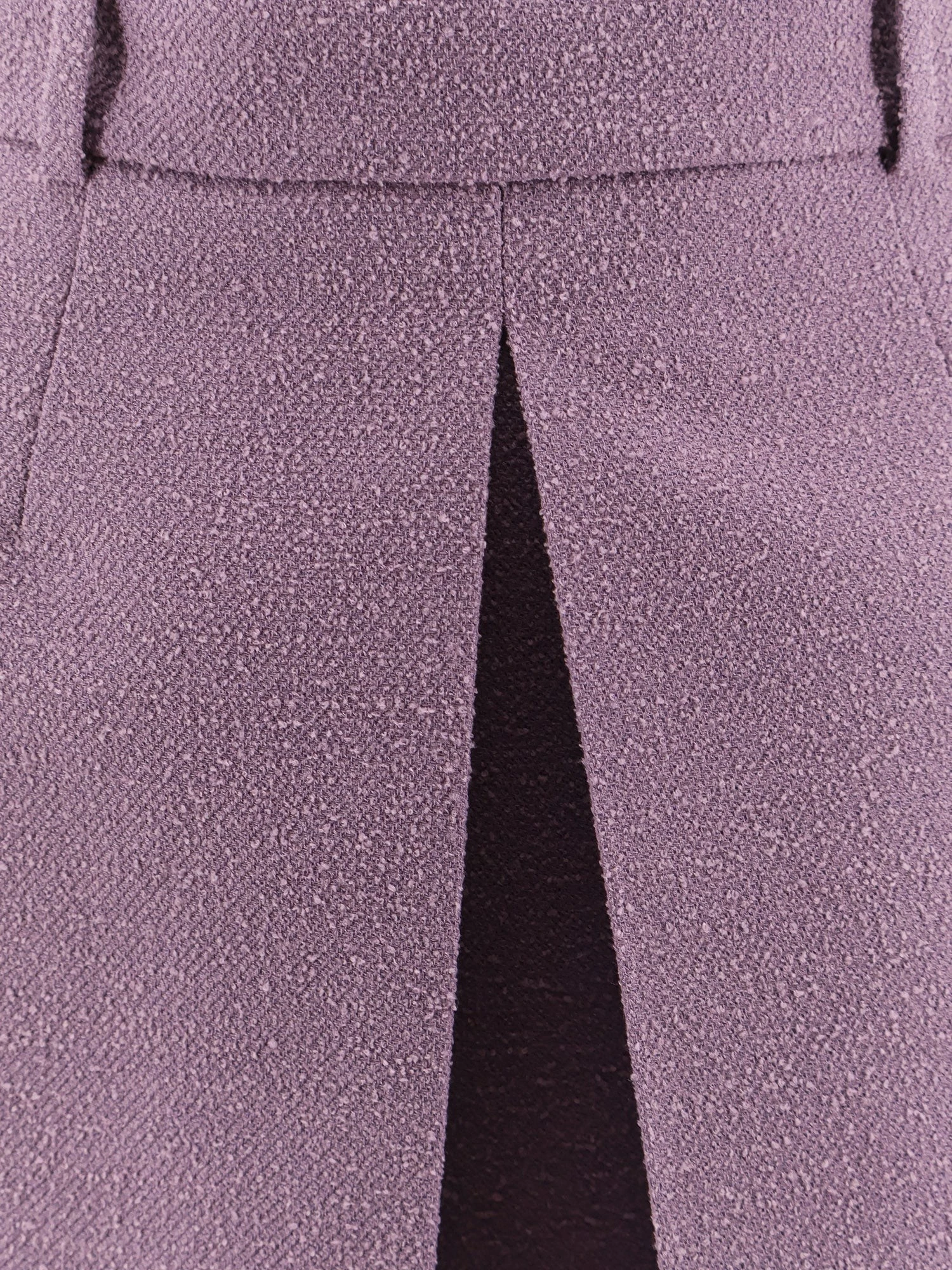 Bouclé virgin wool blend skirt.webp