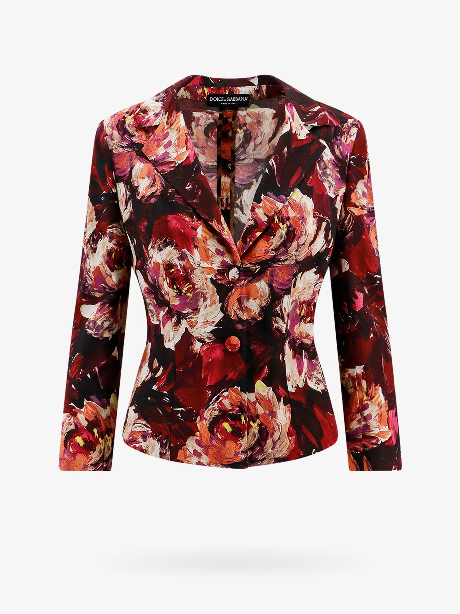 Cady blazer with peonie flower print.webp