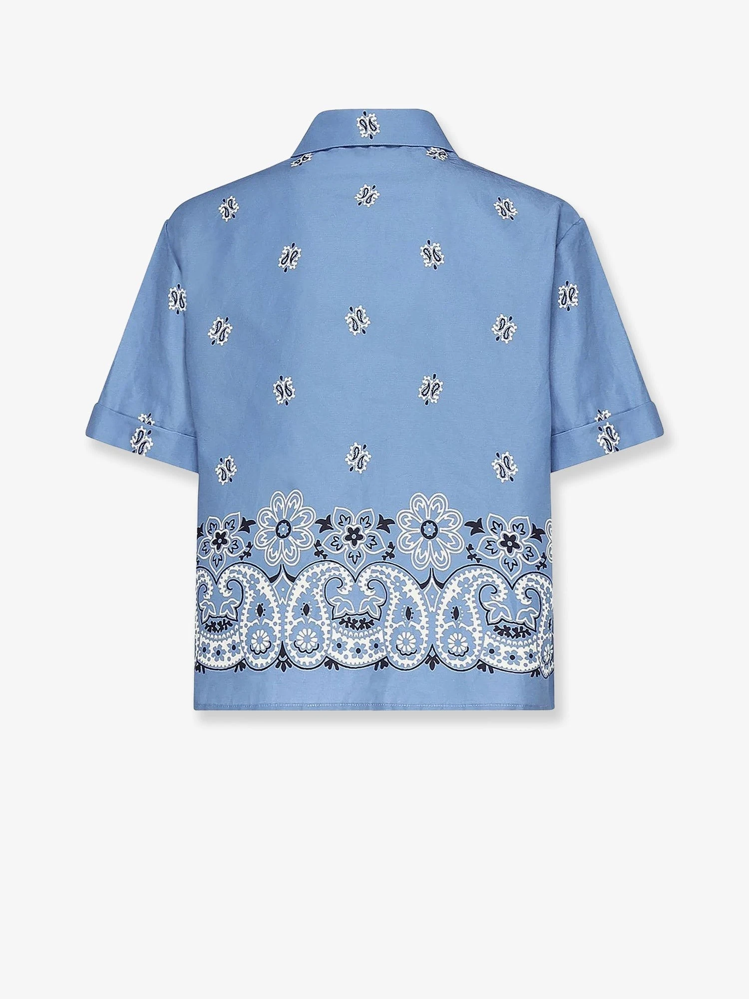 Bandana cotton and linen shirt.webp