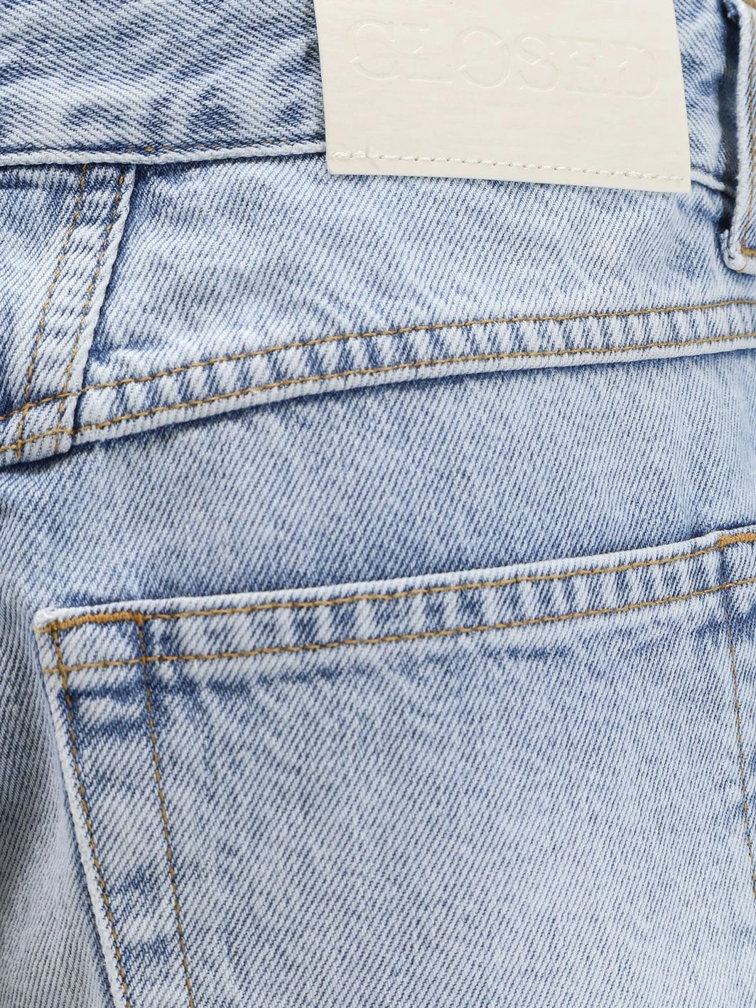 Jenica Bermuda blue denim shorts.webp