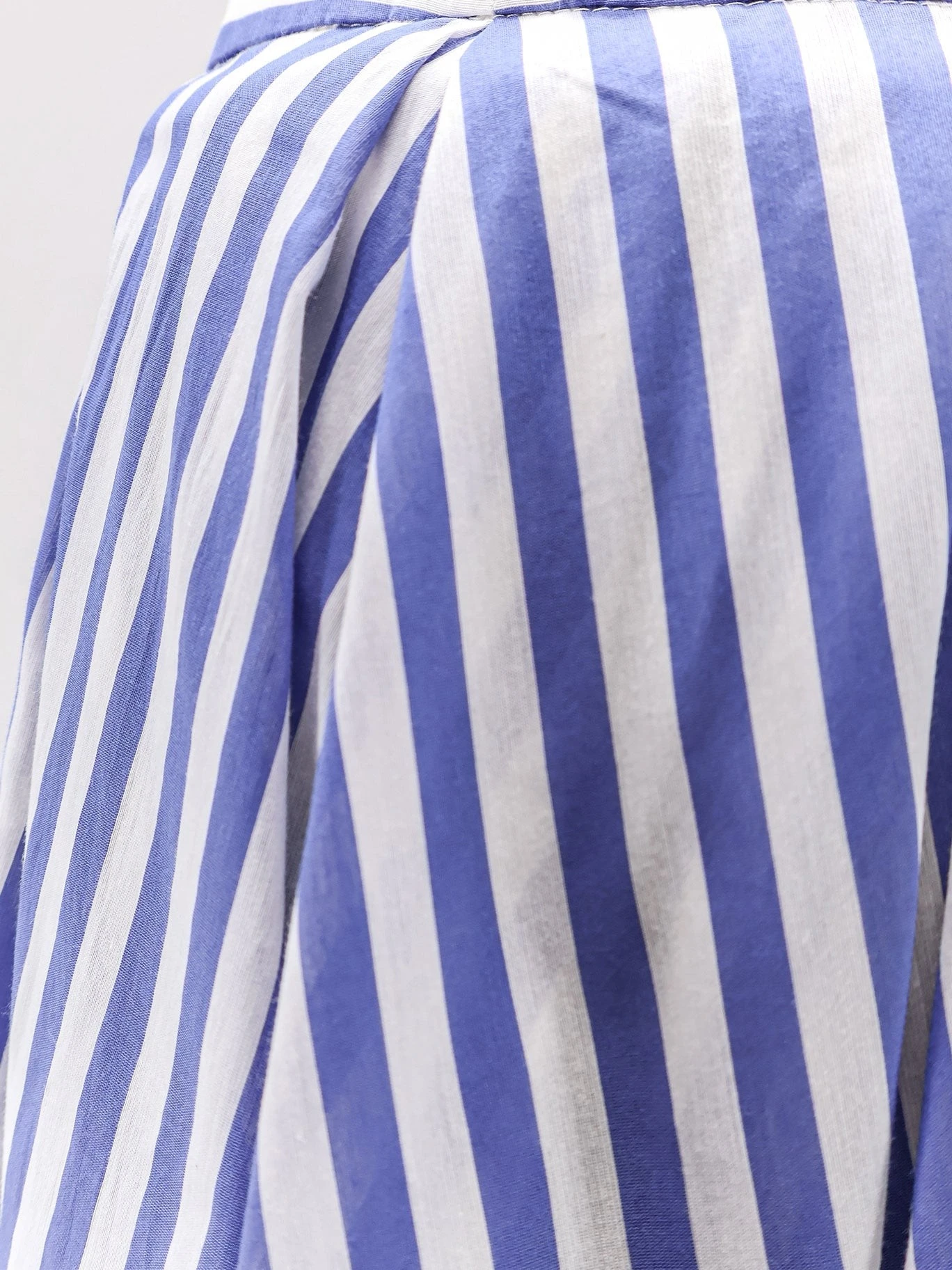 Iris striped cotton skirt.webp