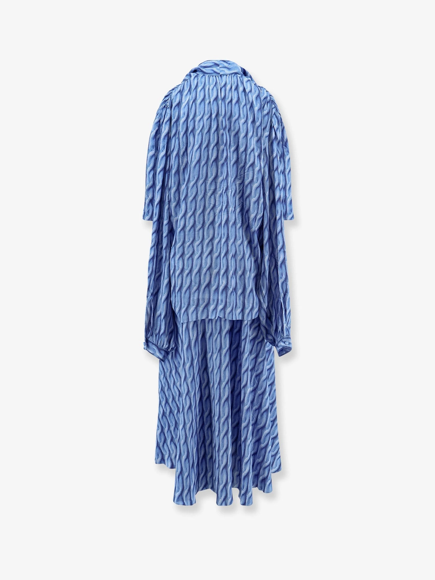 Printed fabric long dress.webp