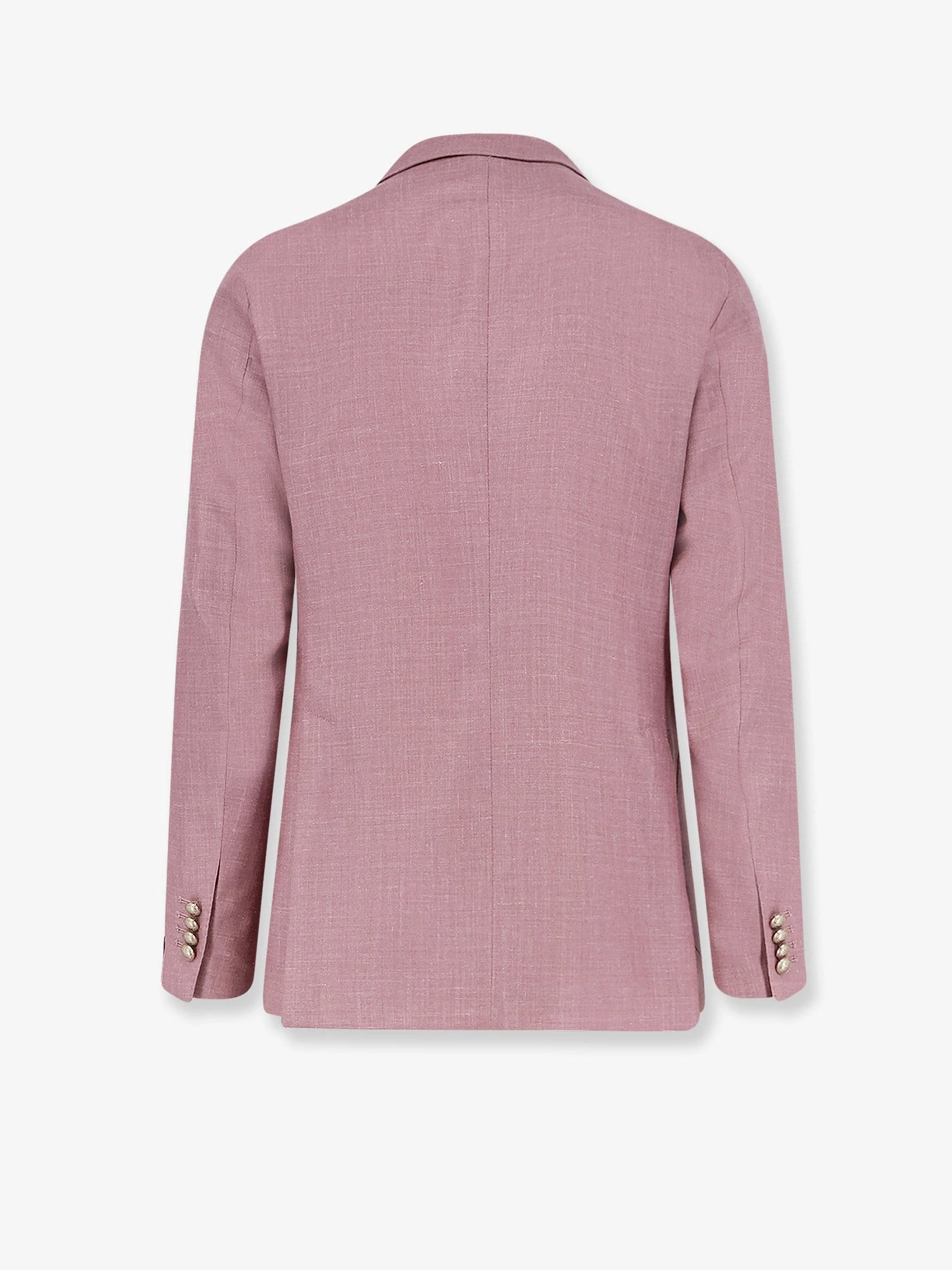 Virgin wool, silk and linen blazer.webp