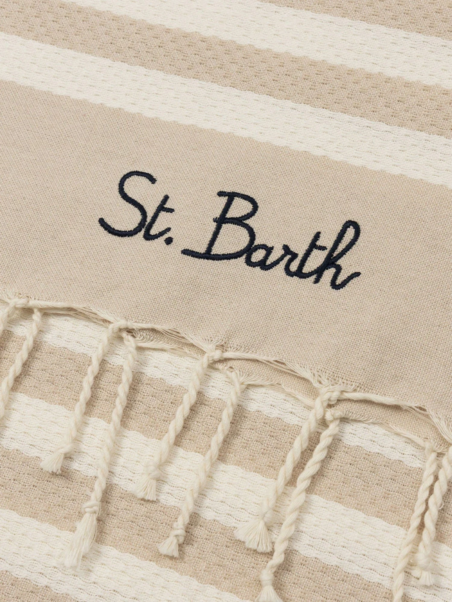 Striped cotton beach towel.webp