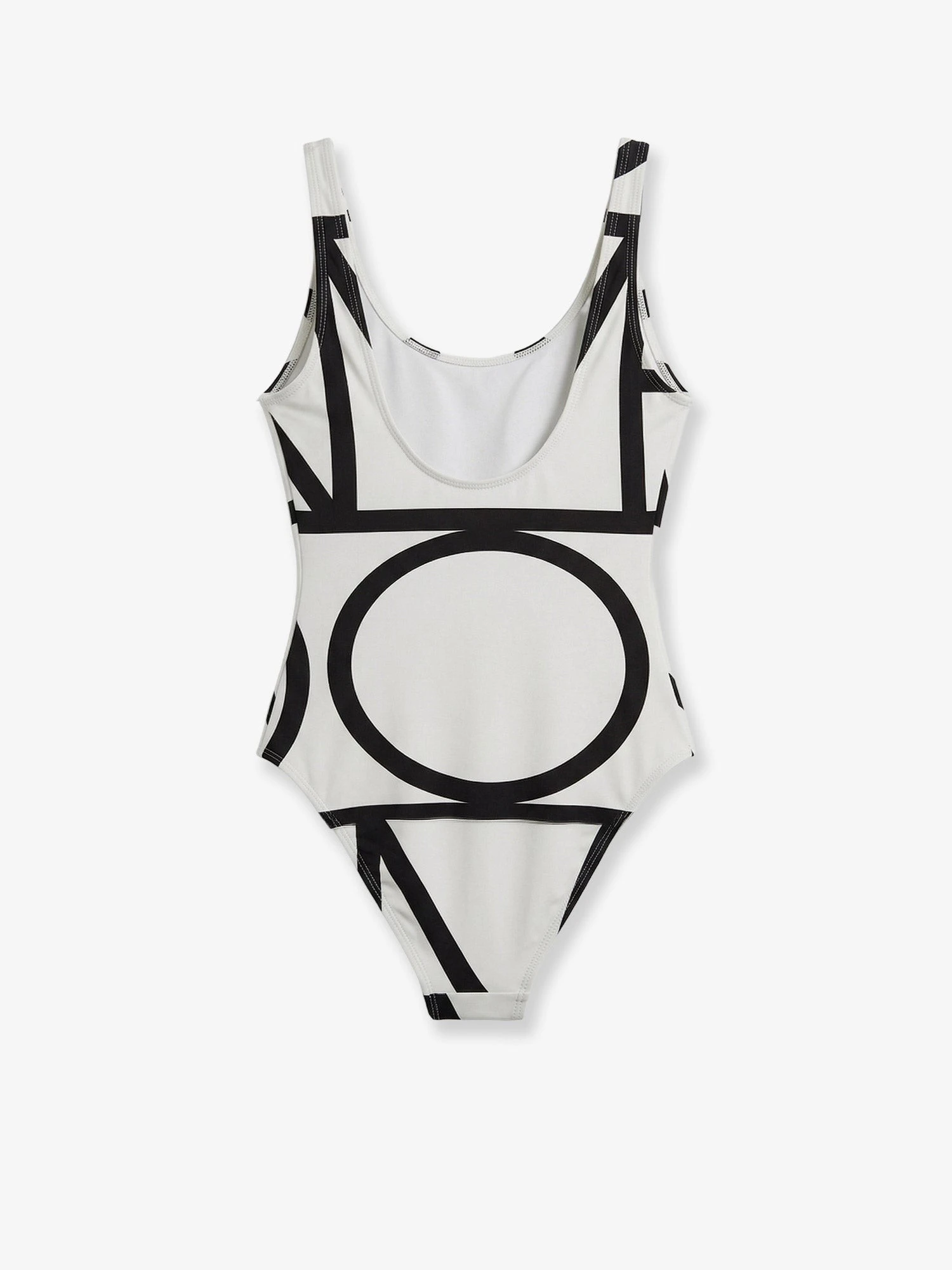 One-piece swimsuit with Monogram print.webp