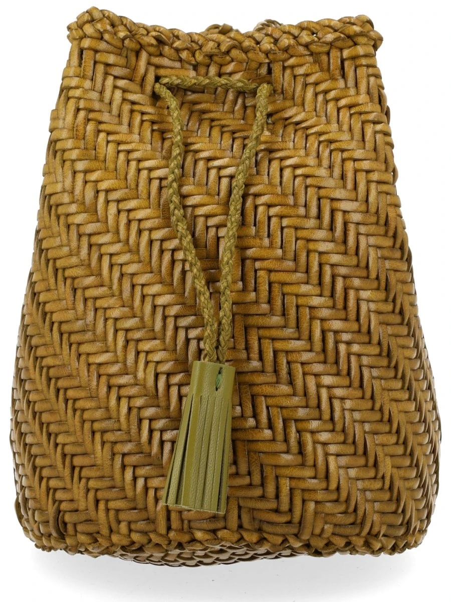 BORSA "POMPOM DOUBLE JUMP TAN".webp