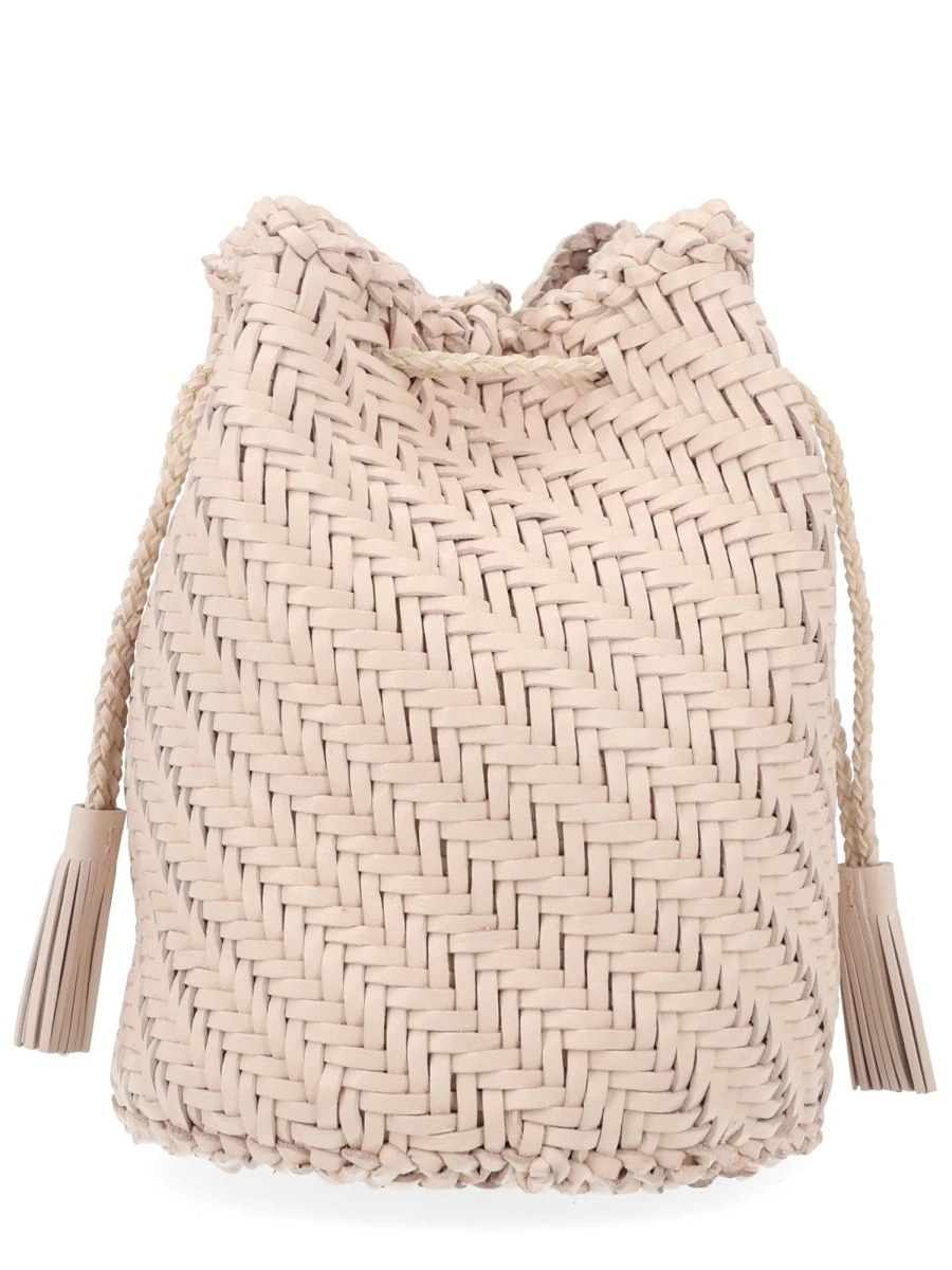 BORSA "POMPOM DOUBLE JUMP TAN".webp