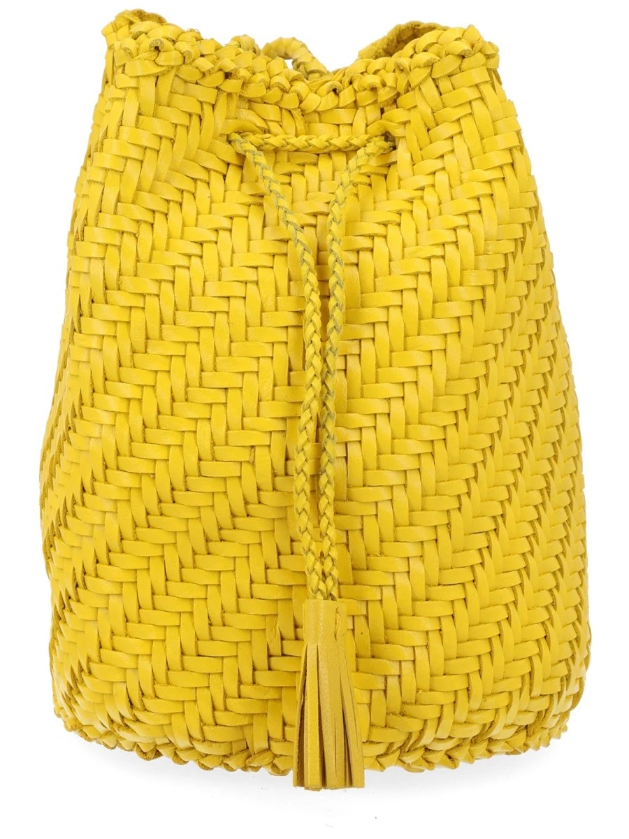 BORSA "POMPOM DOUBLE JUMP TAN".webp