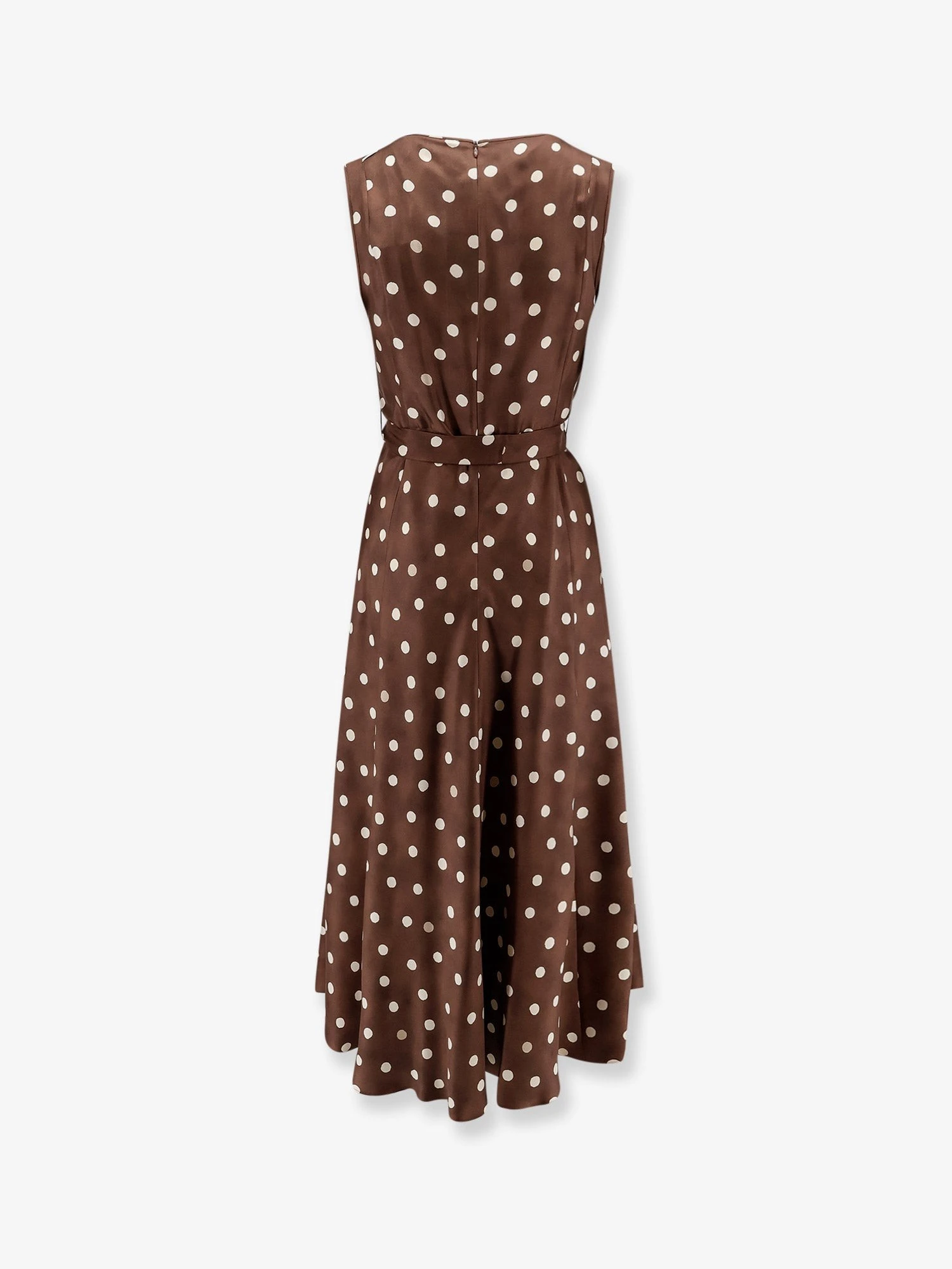 Smmmartina polka-dots silk long dress.webp