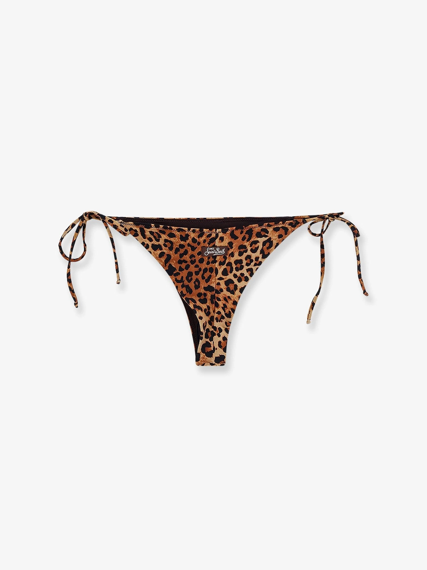 Nylon bikini bottoms with animal print.webp