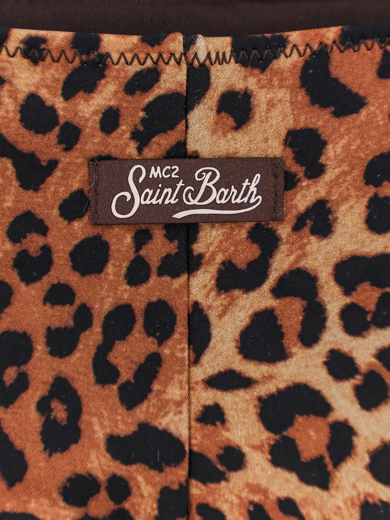 Nylon bikini bottoms with animal print.webp