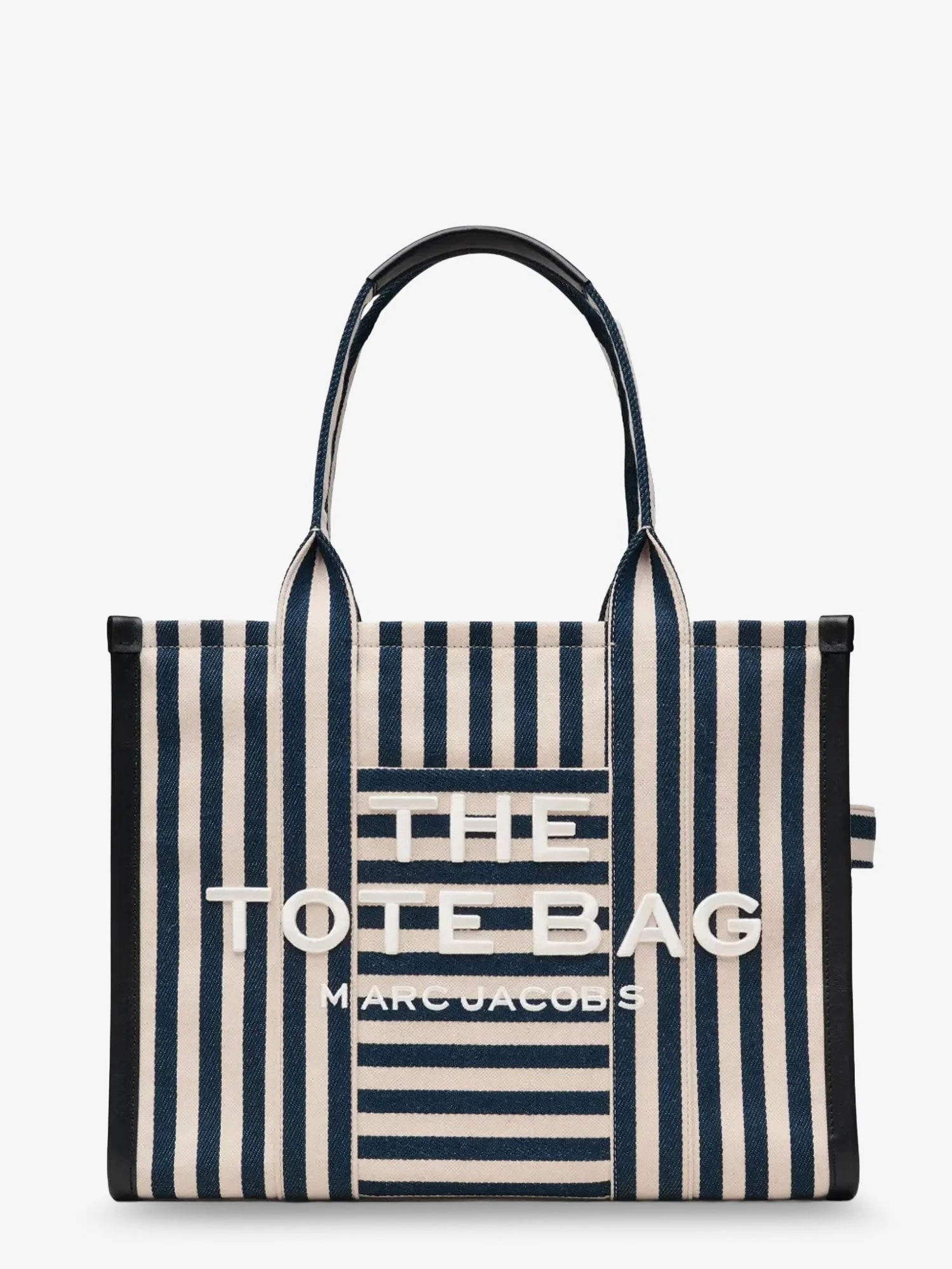 The Large Tote canvas handbag with front embroidered logo.webp