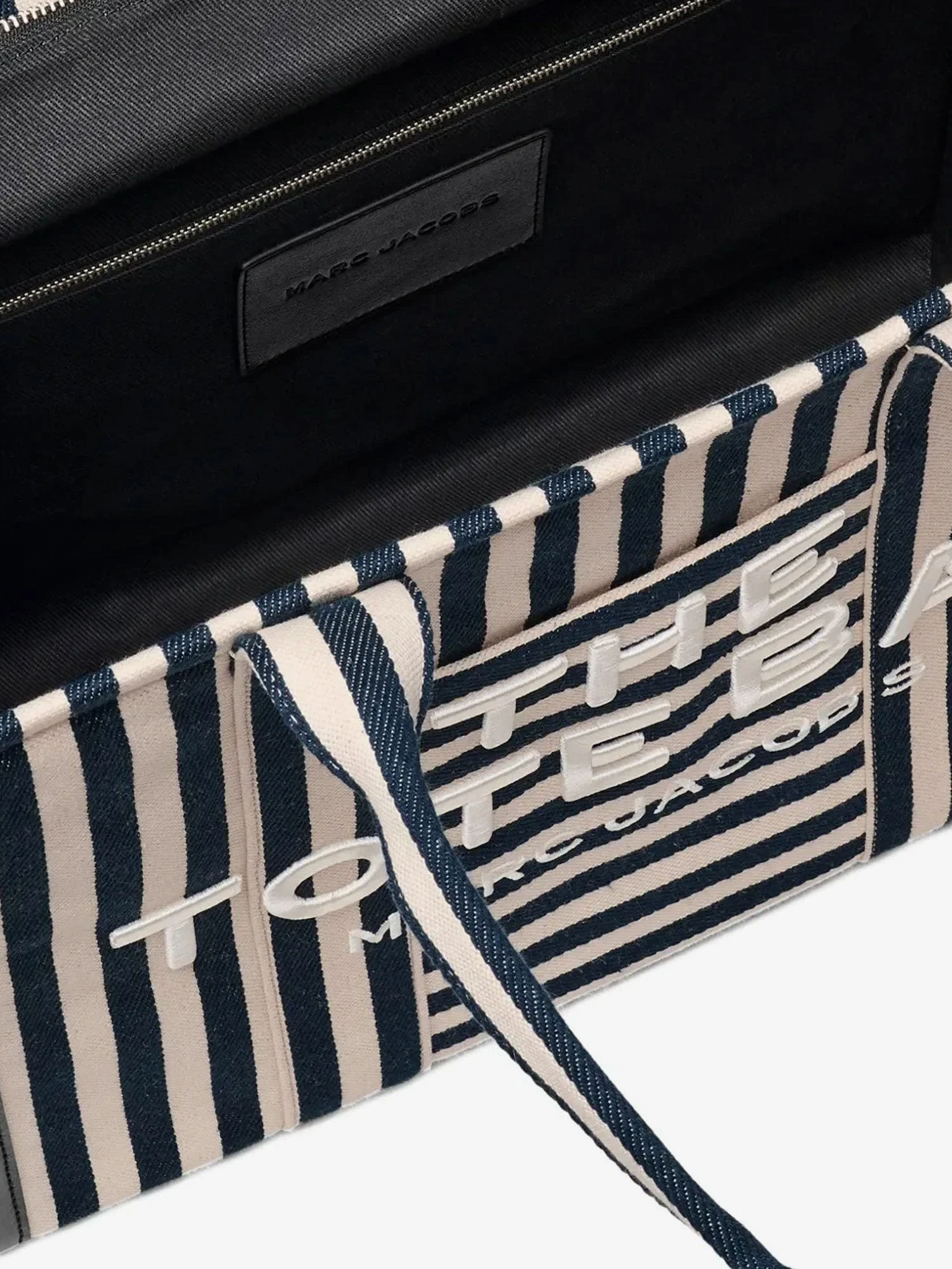 The Large Tote canvas handbag with front embroidered logo.webp