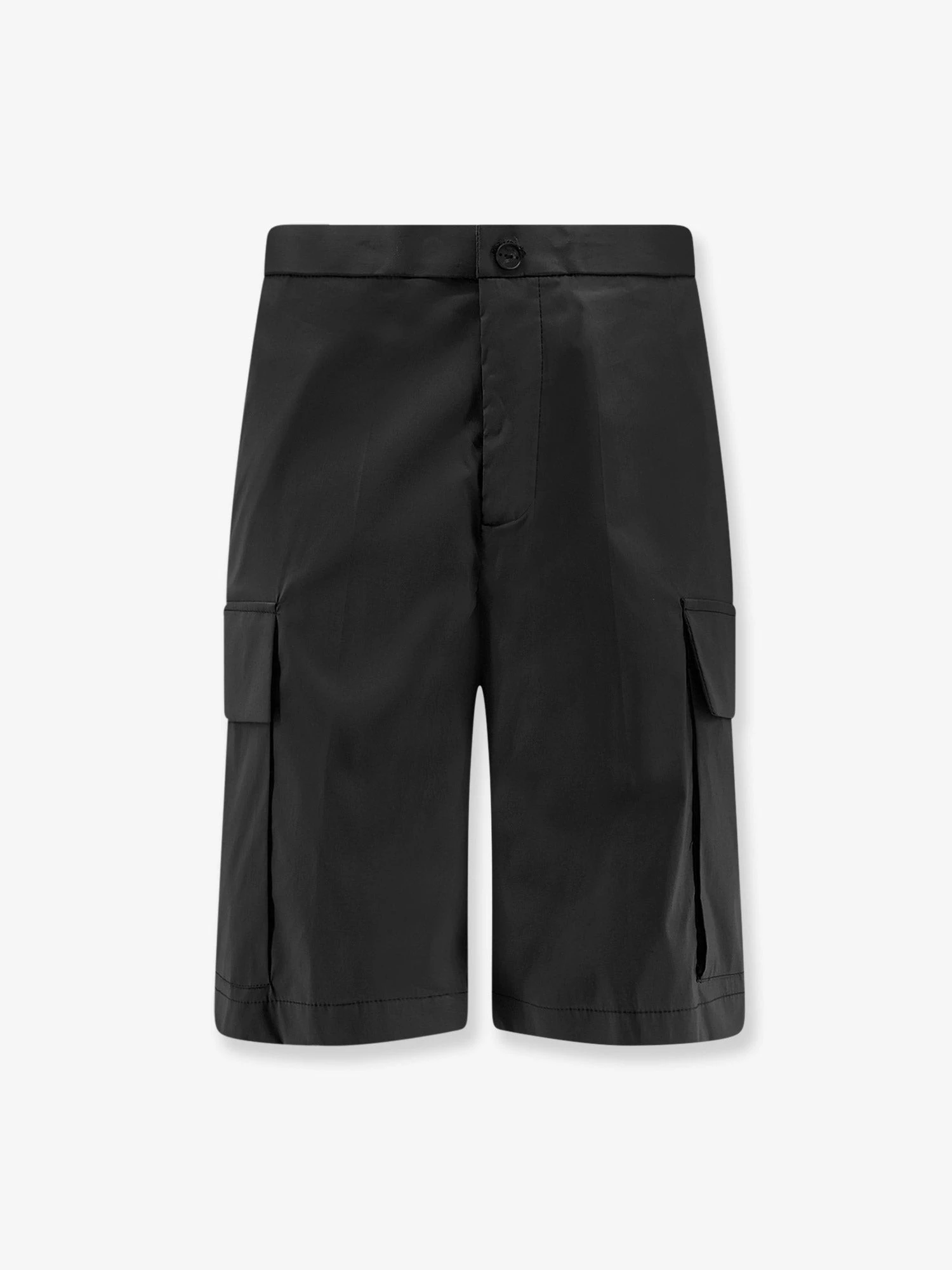 Cotton blend cargo bermuda shorts.webp