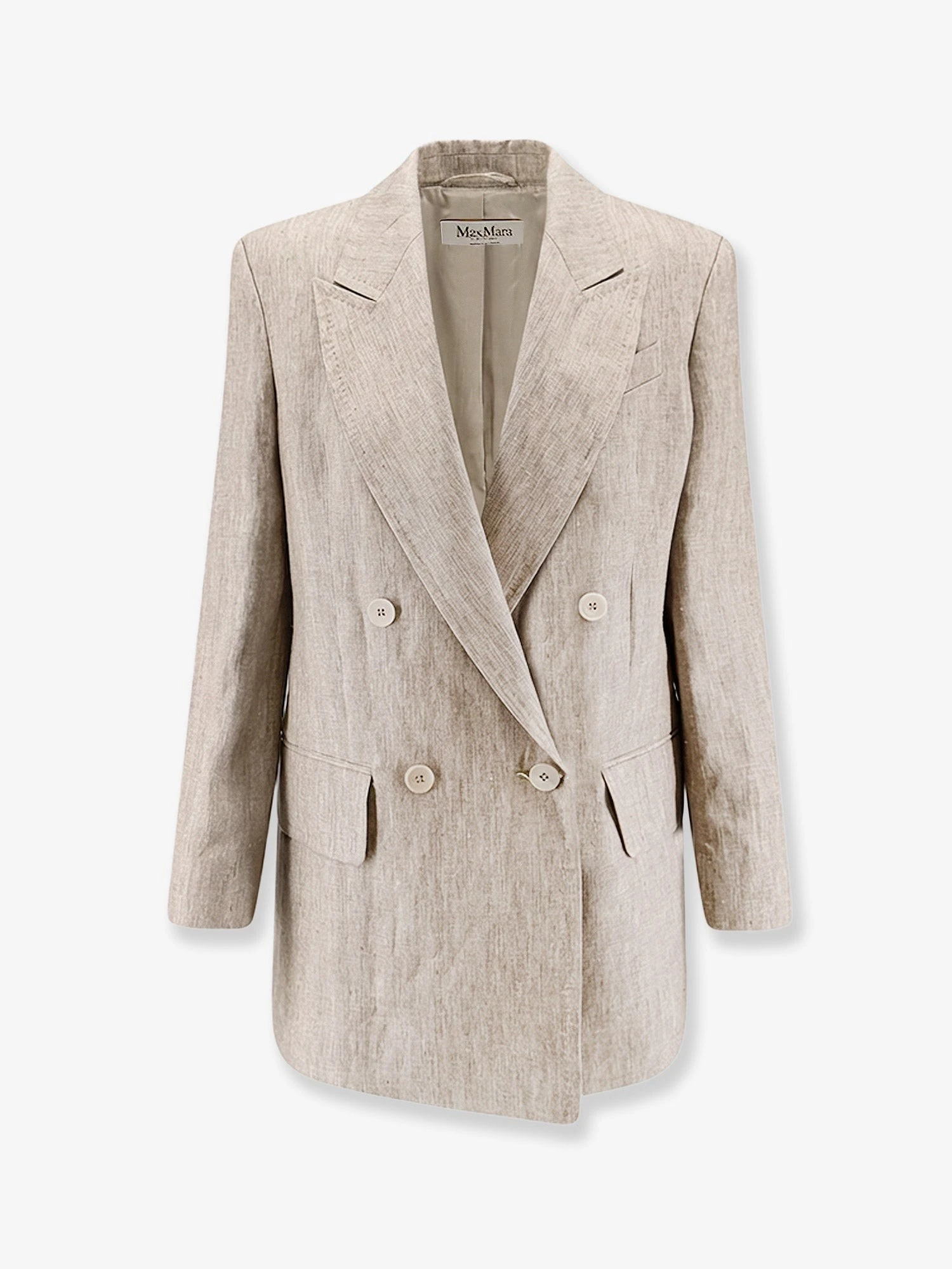 Mxmolimpia linen blazer.webp