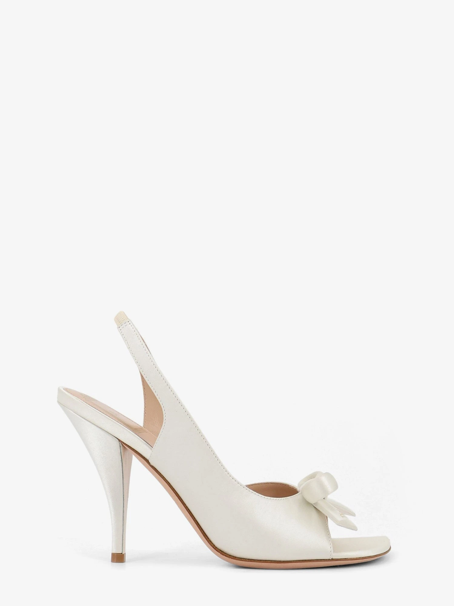 Dior Bow satin sandals with logo bow detail.webp