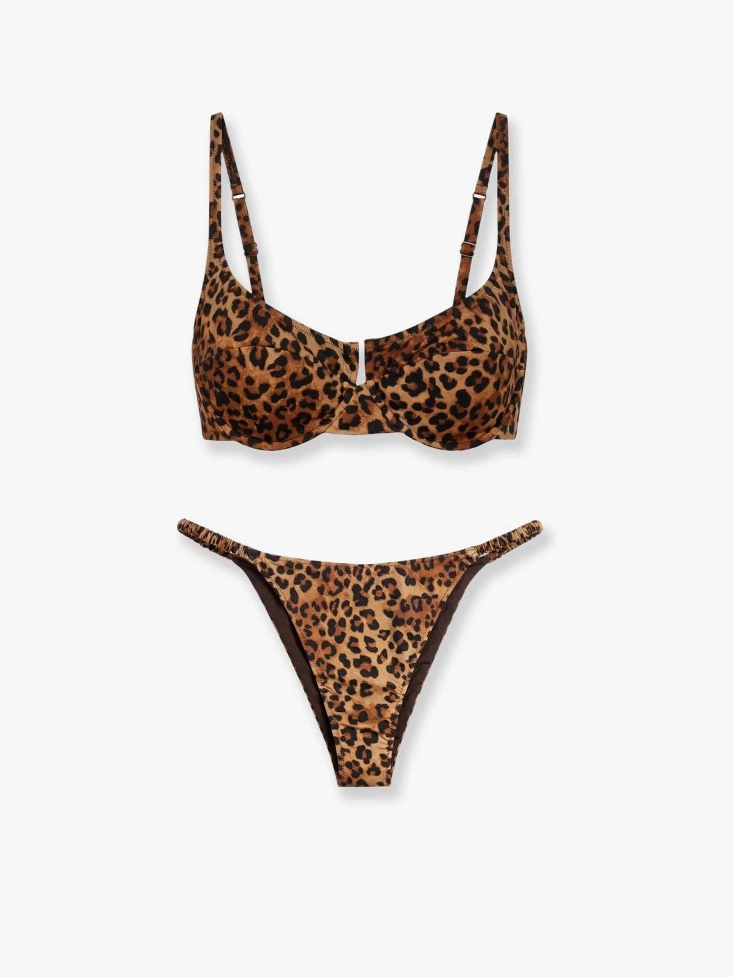 Perlamir nylon bikini with animal print.webp