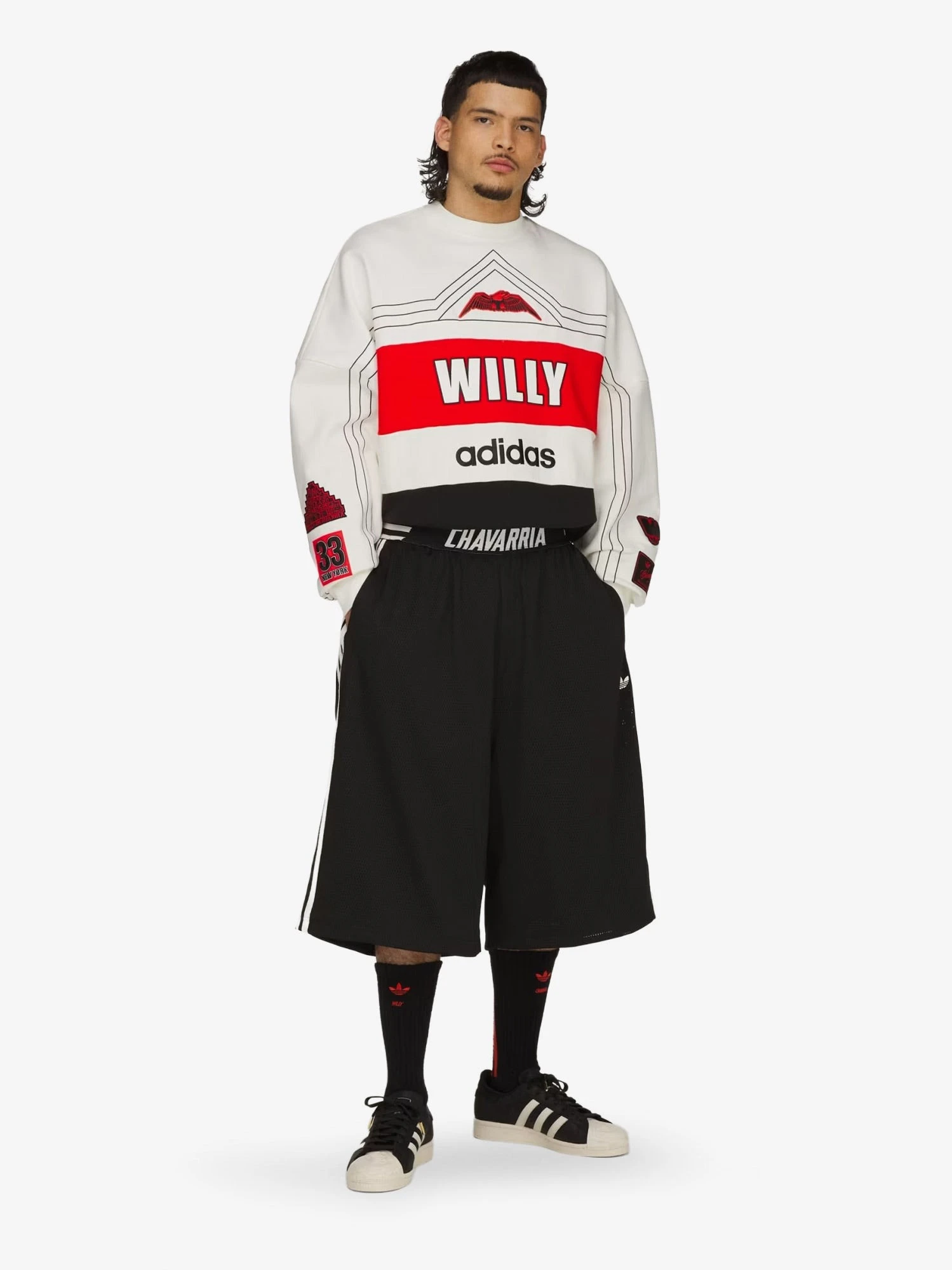 WC NY Ball Crew cotton sweatshirt.webp