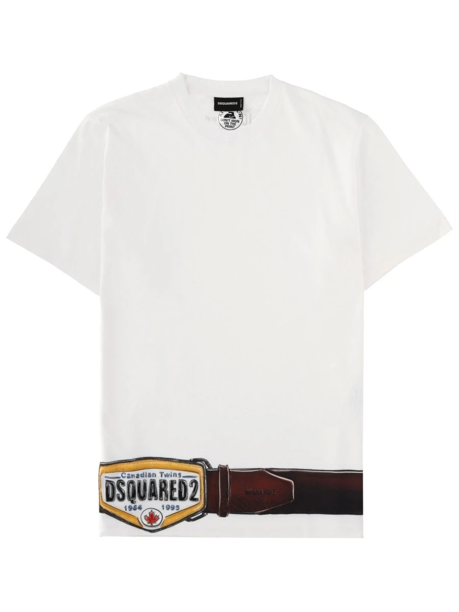 T-SHIRT "ICONIQUE" CON STAMPA.webp