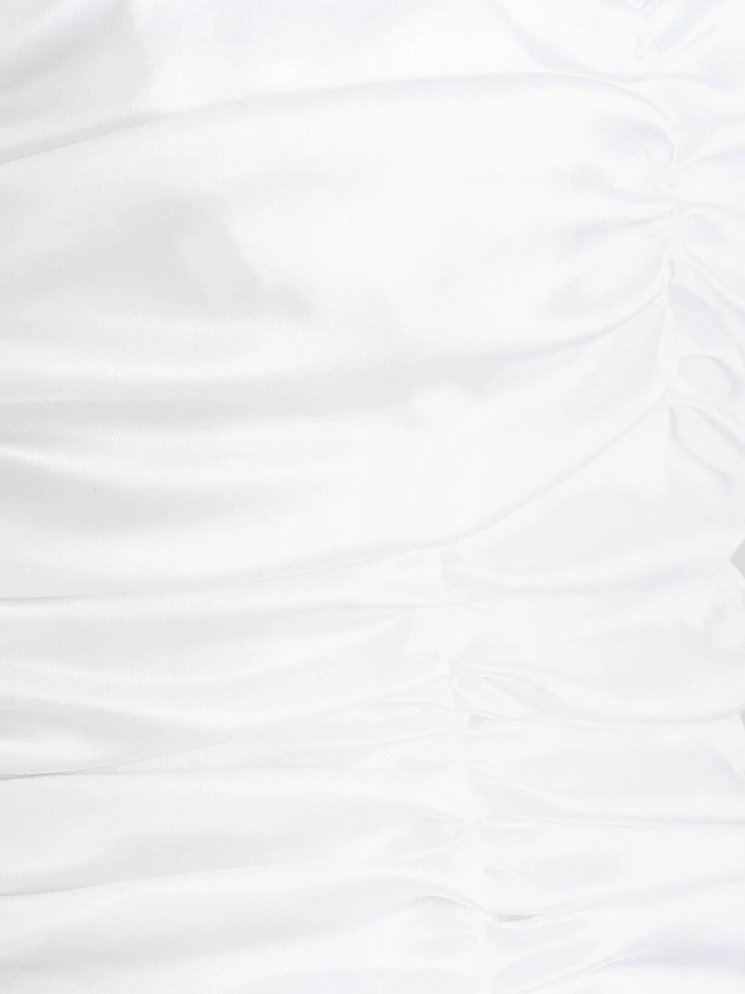 Draped satin mini dress.webp