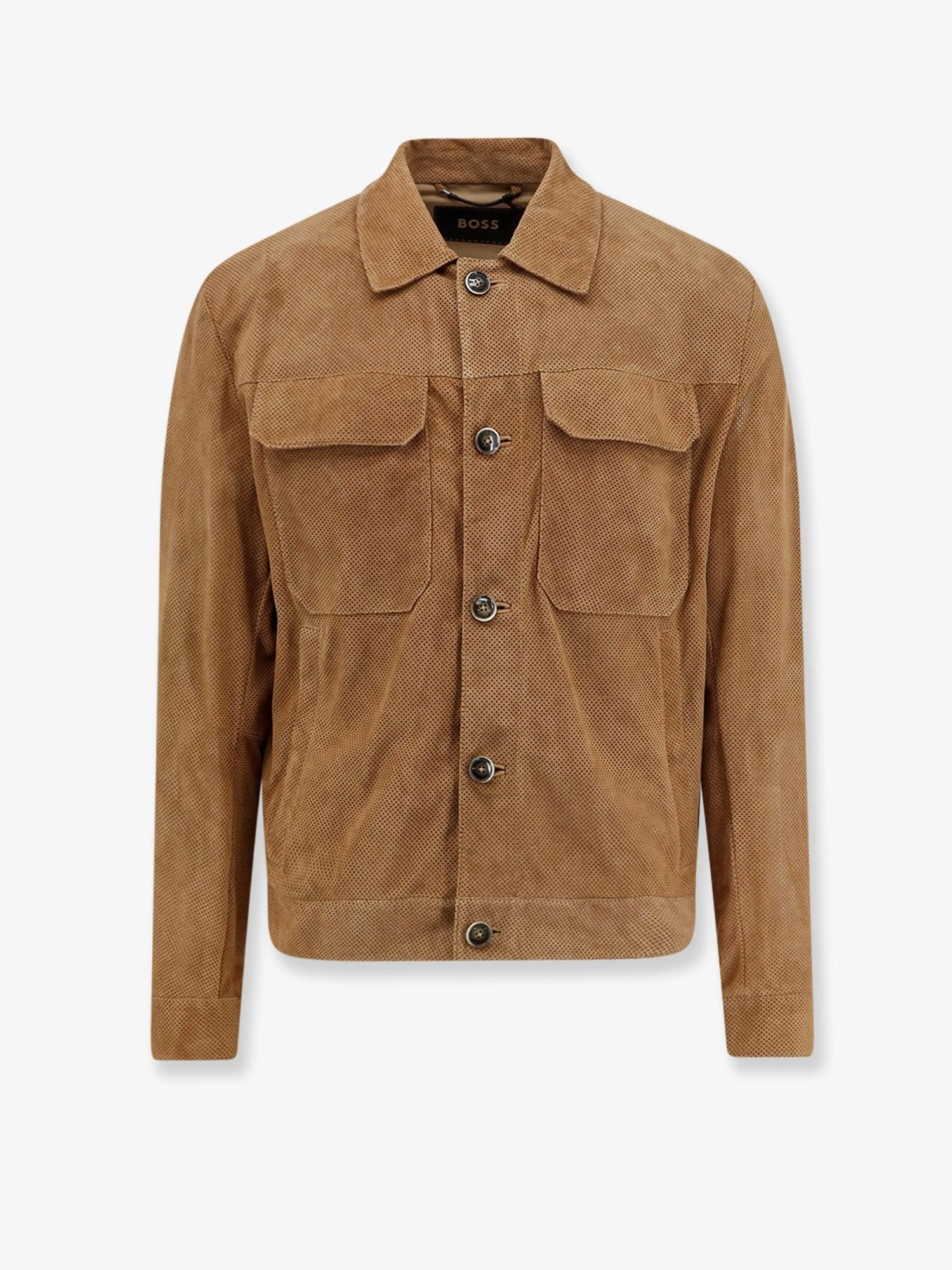 Merfo perforated suede jacket.webp