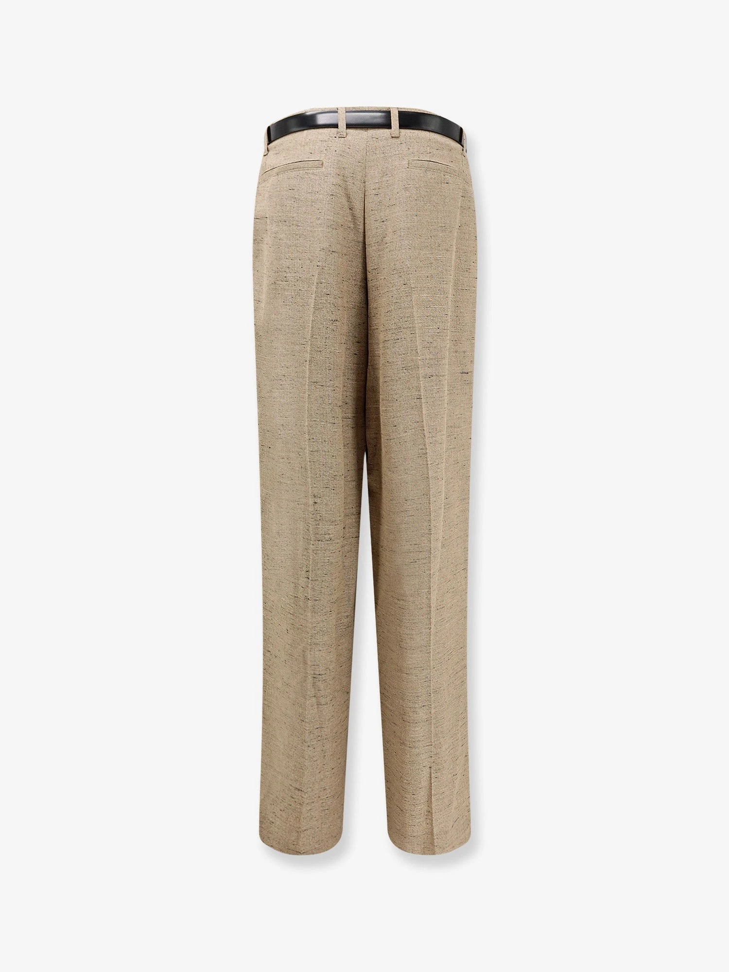 Mélange trousers with belt.webp