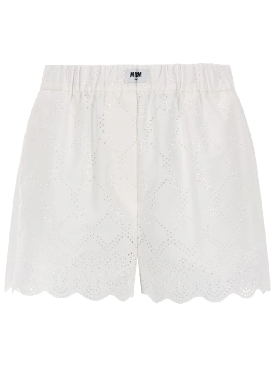 SHORTS CON MOTIVO TRAFORATO.webp