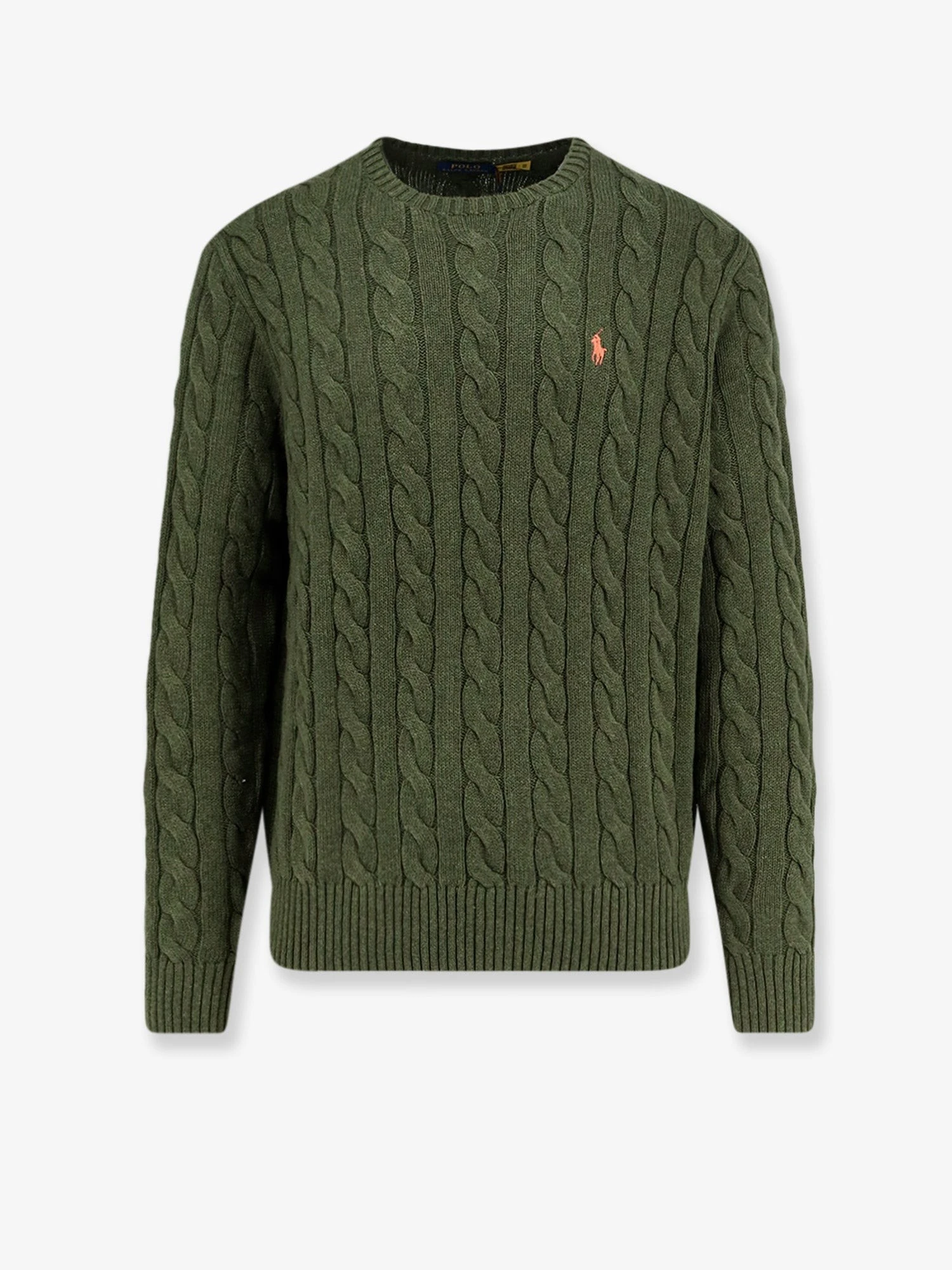 Cotton sweater with embroidered logo on the front.webp