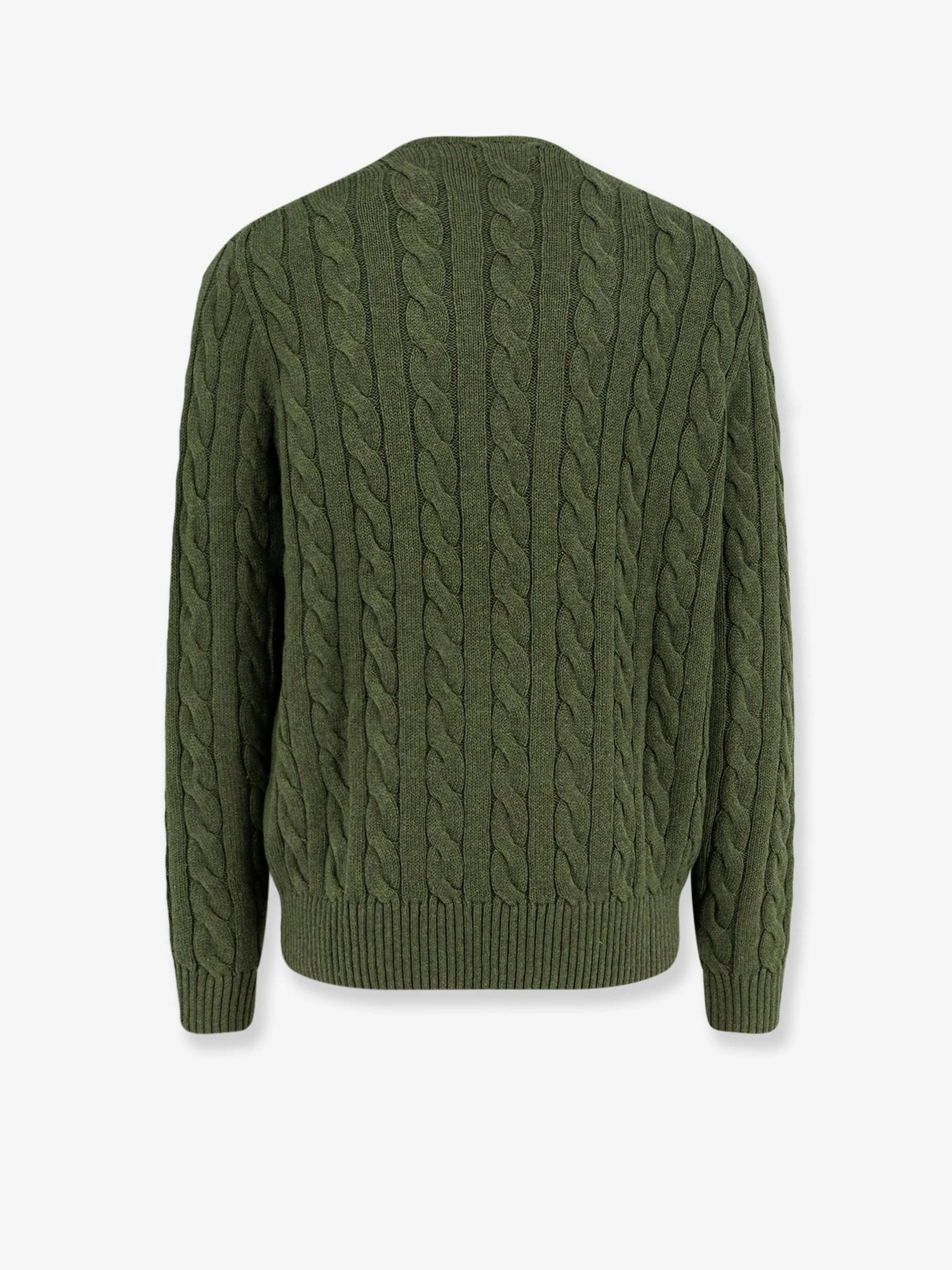Cotton sweater with embroidered logo on the front.webp