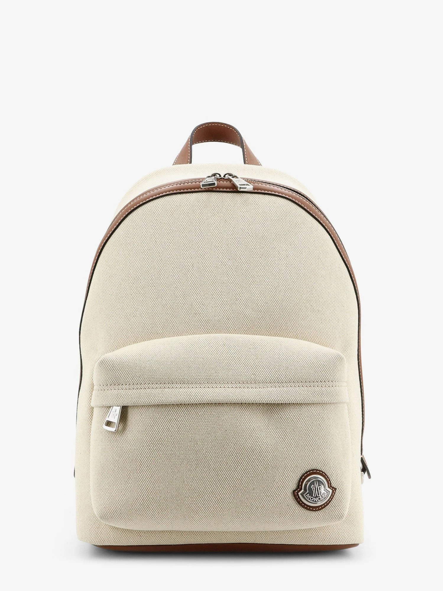 Carlo canvas backpack with embossed Moncler logo.webp