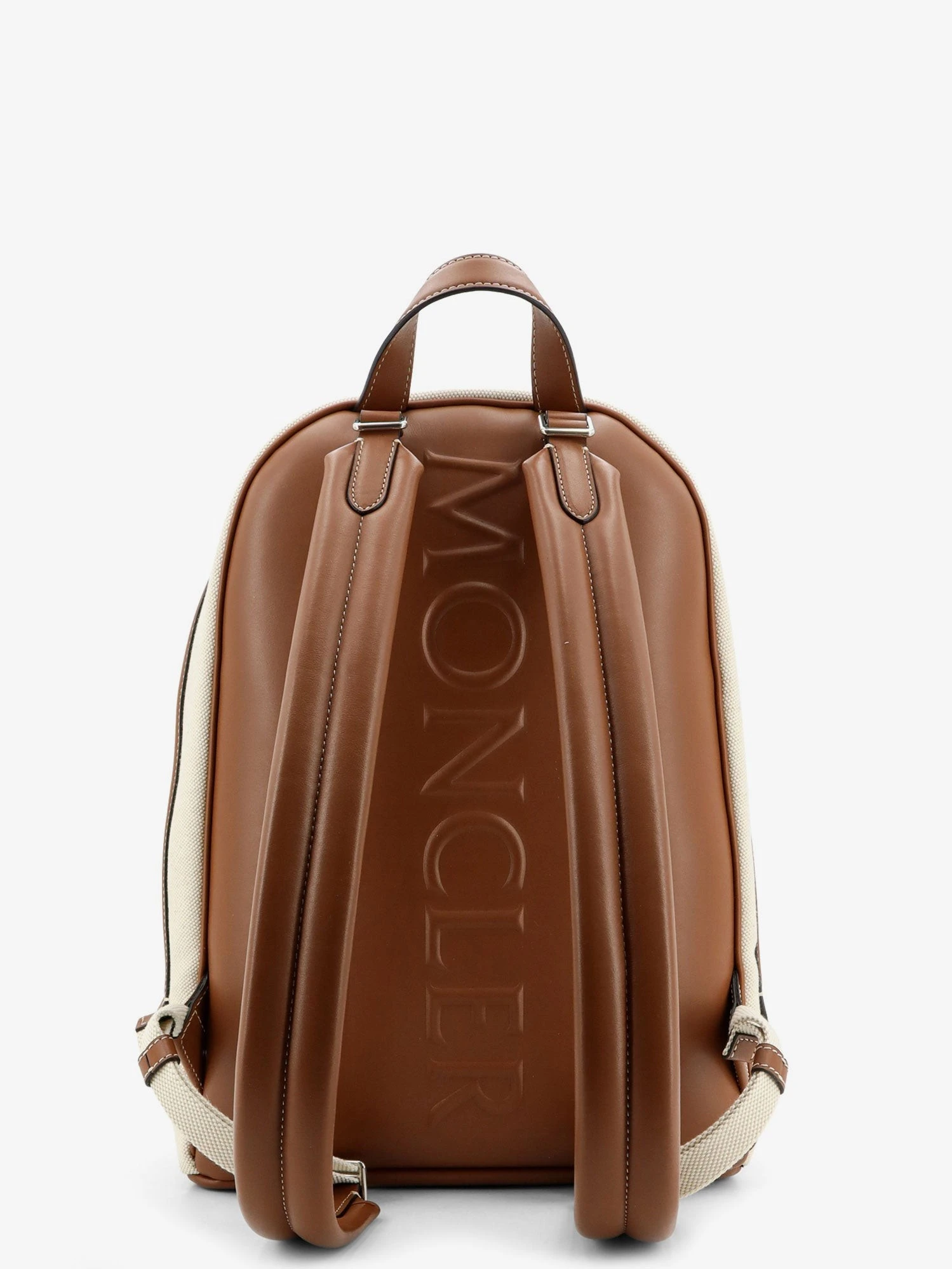 Carlo canvas backpack with embossed Moncler logo.webp