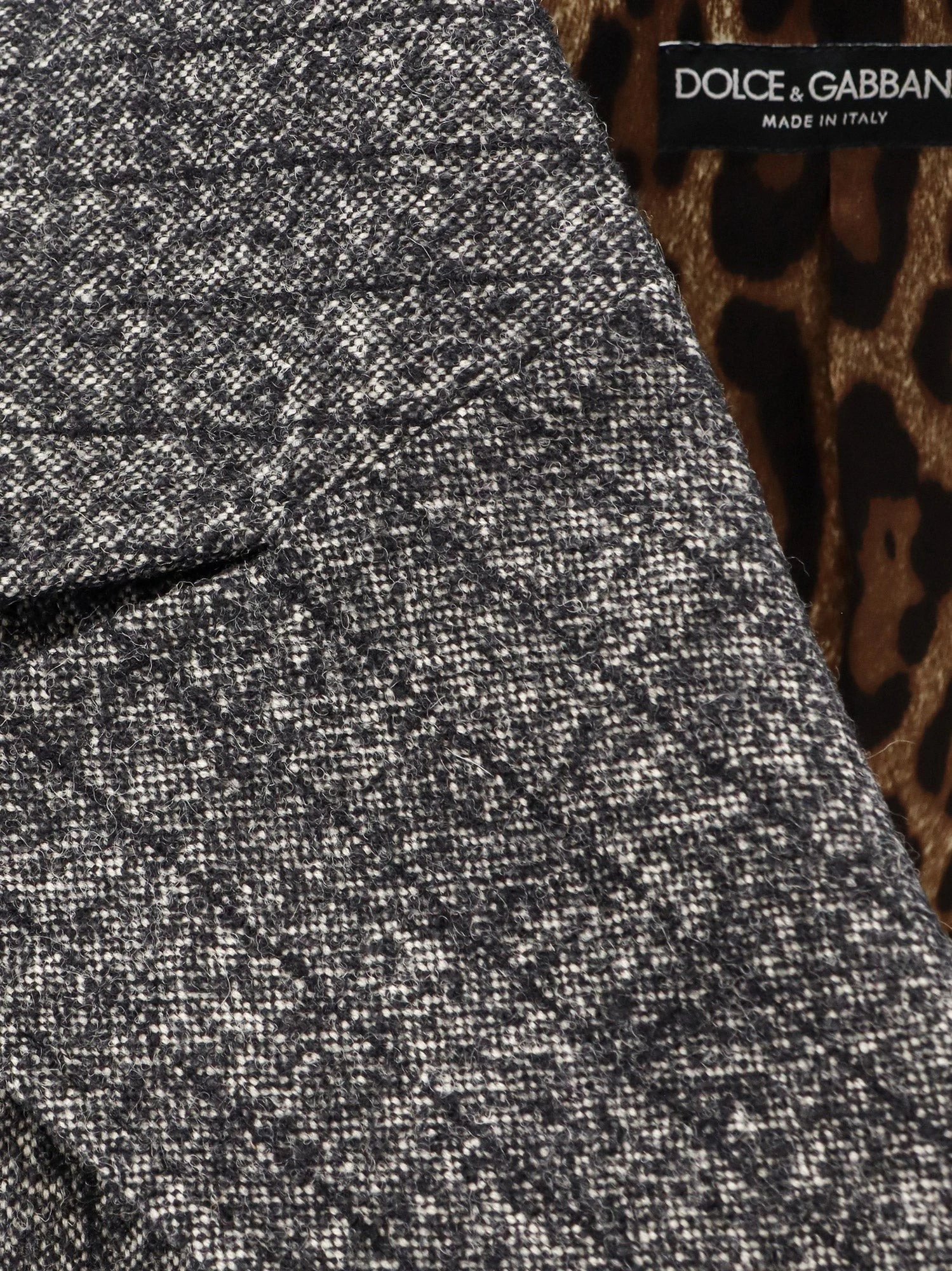 Wool blend striped double-breasted blazer.webp