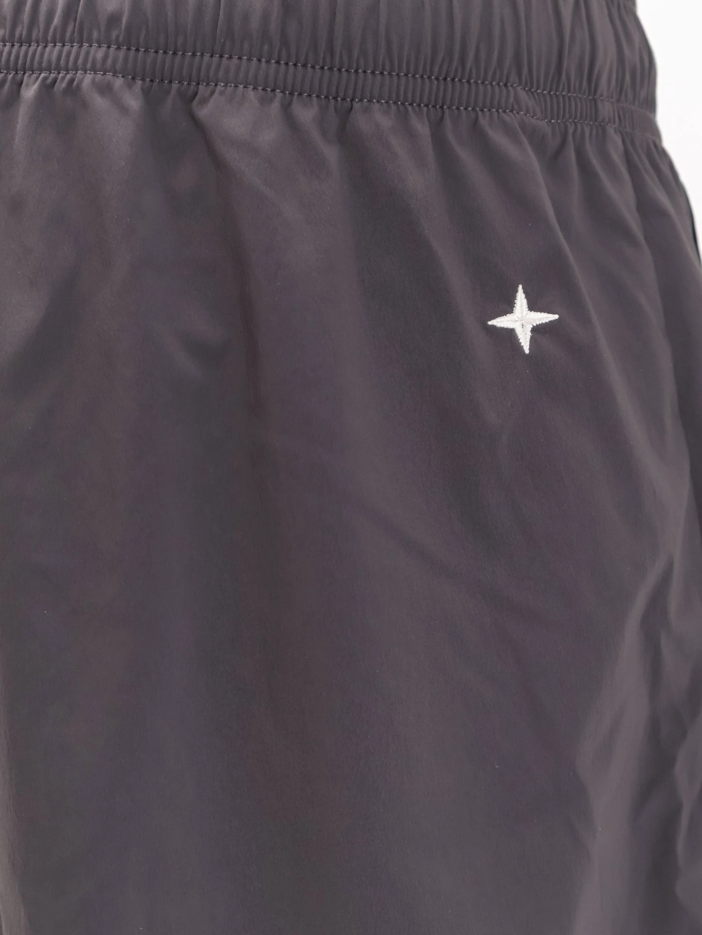 Nylon Bermuda shorts with embroidered logo on the back.webp