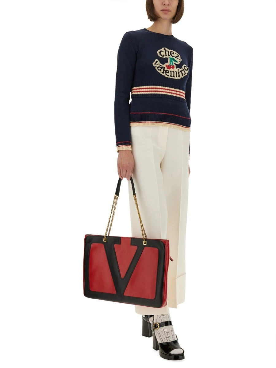 "CHEZ VALENTINO" COTTON SWEATER.webp